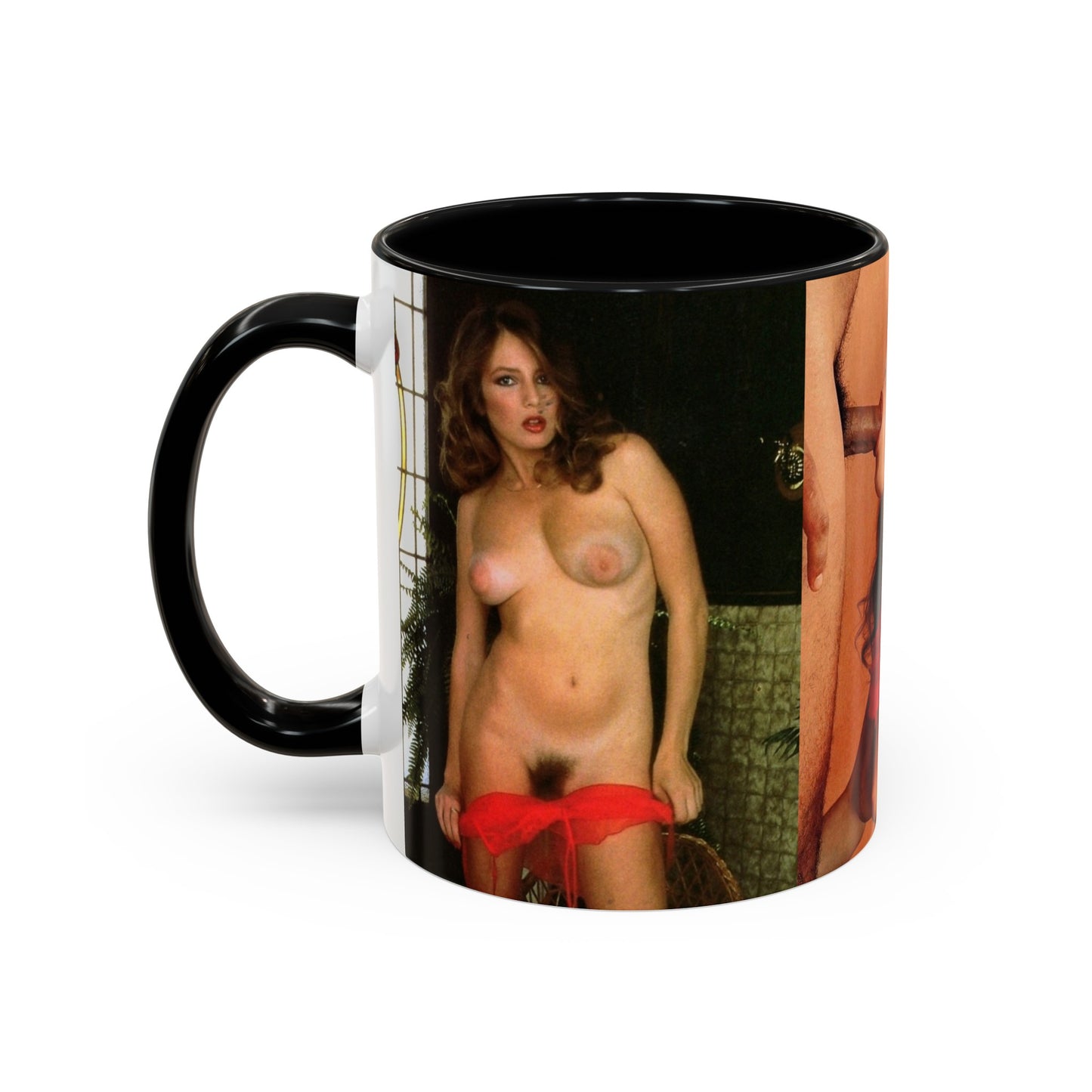 Accent Coffee Mug (11, 15oz) Traci Lords Nude Naked Retro Fuck Sex