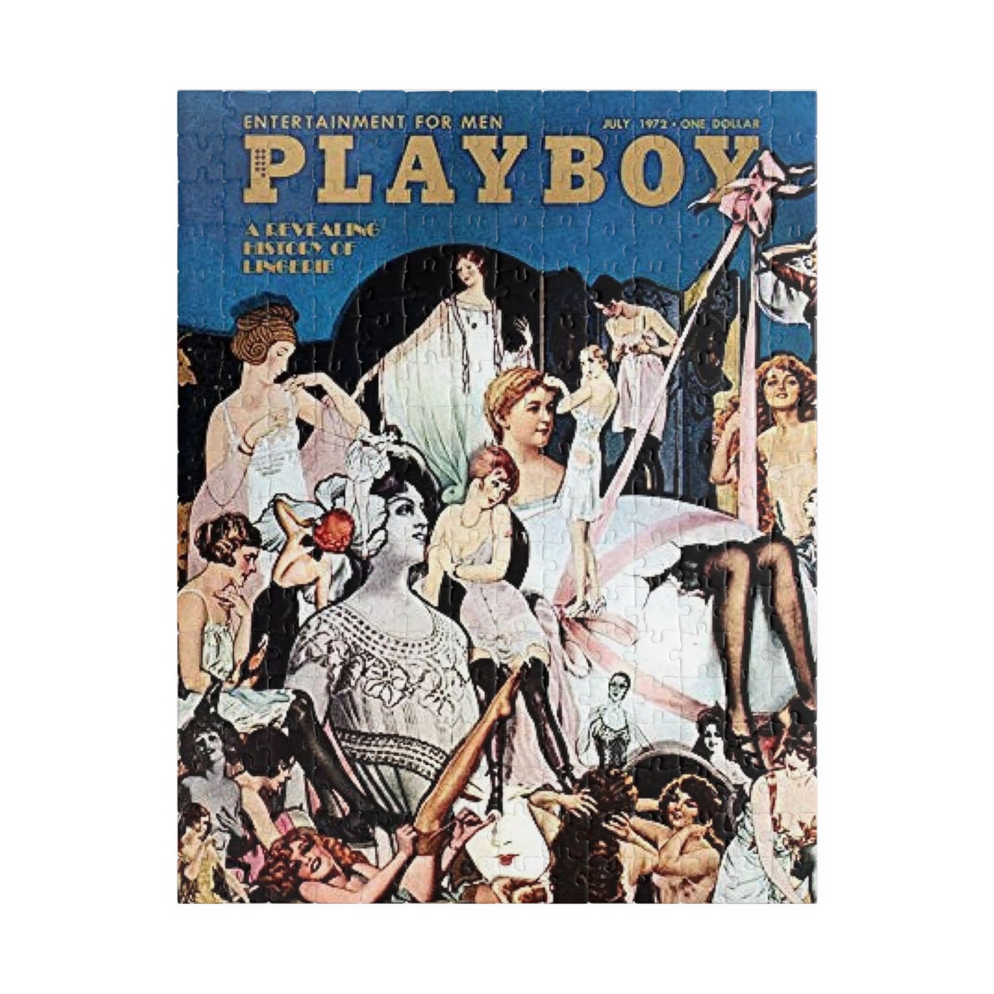 Puzzle (110, 252, 500, 1014-piece) Playboy Cover July 1972