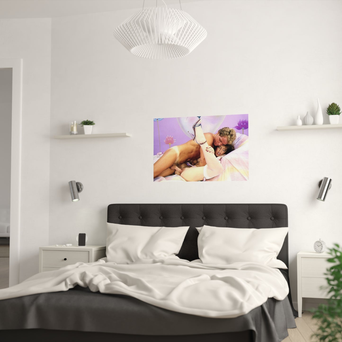 Satin Posters (210gsm) Traci Lords Nude Naked Retro