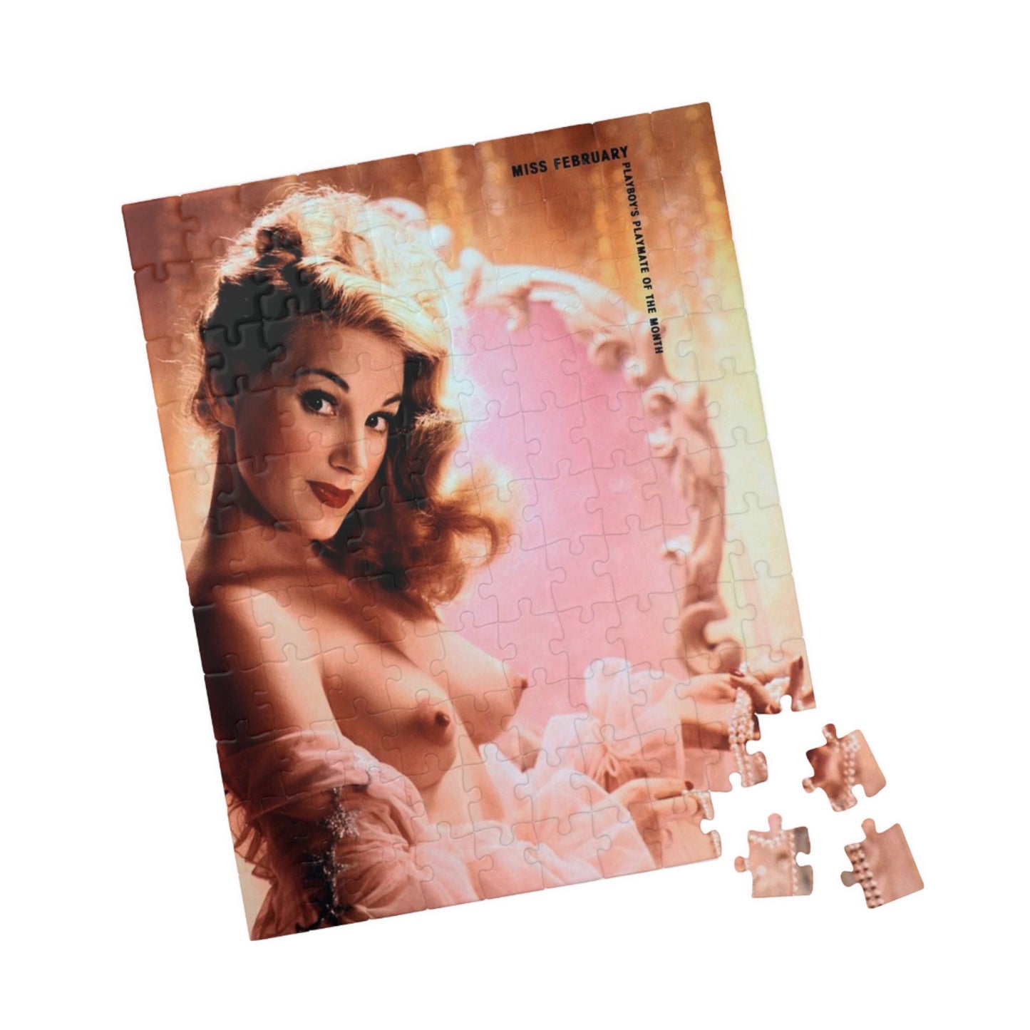 Puzzle (110, 252, 500, 1014-piece) Playboy Playmate February 1954 Margaret Scott