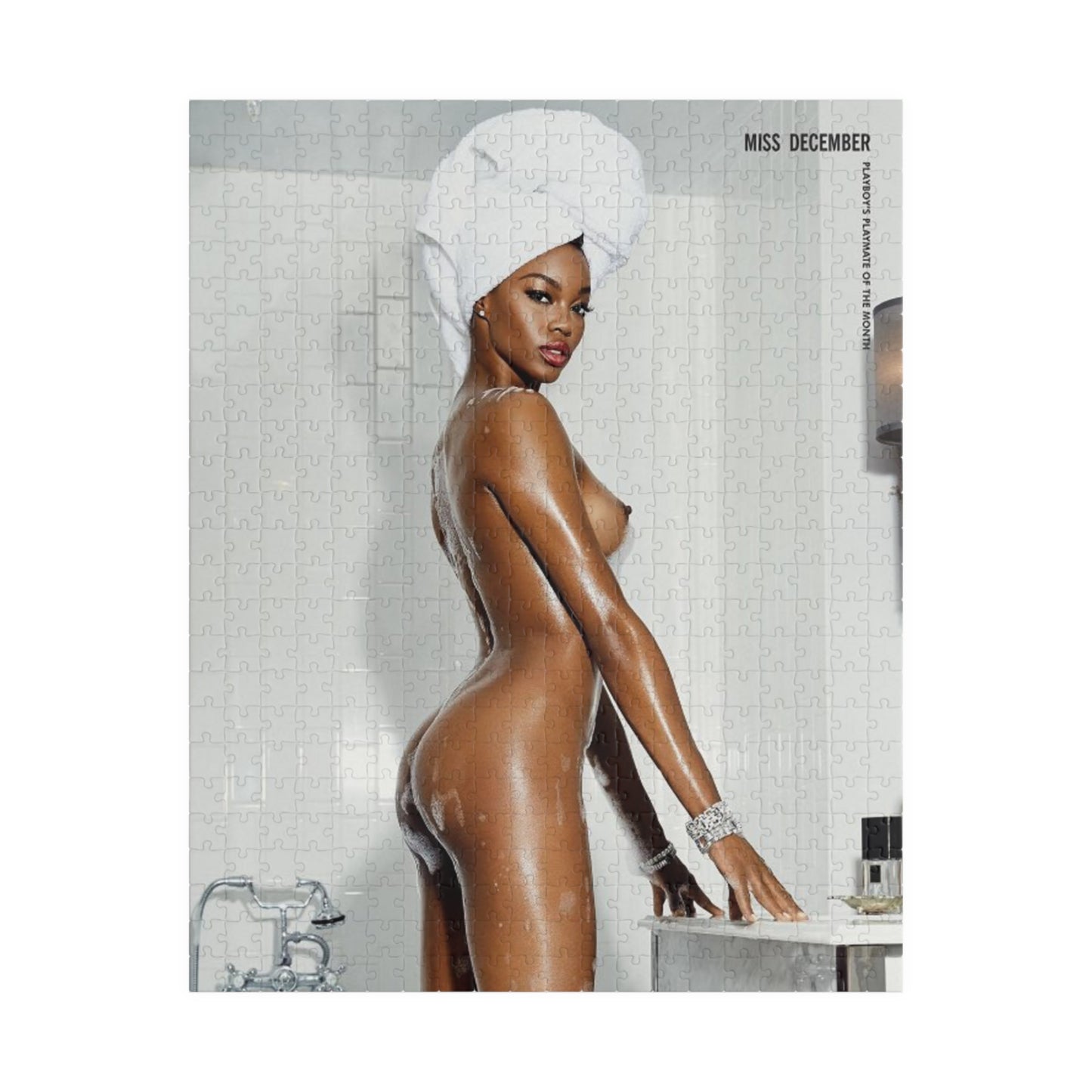 Puzzle (110, 252, 500, 1014-piece) Playboy Playmate Dec 2015 Eugena Washington