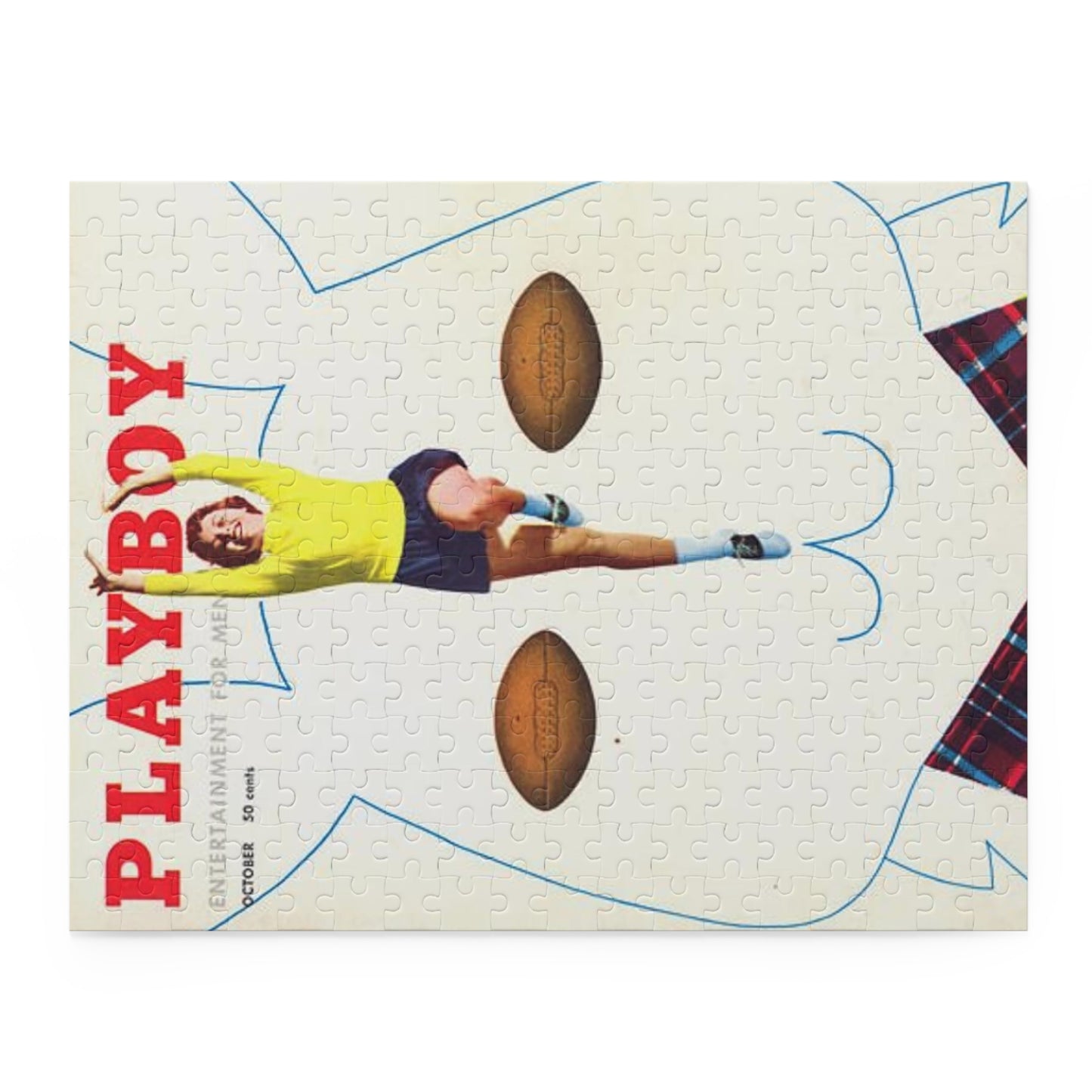 Puzzle (120, 252, 500-Piece) Playboy Cover October 1954