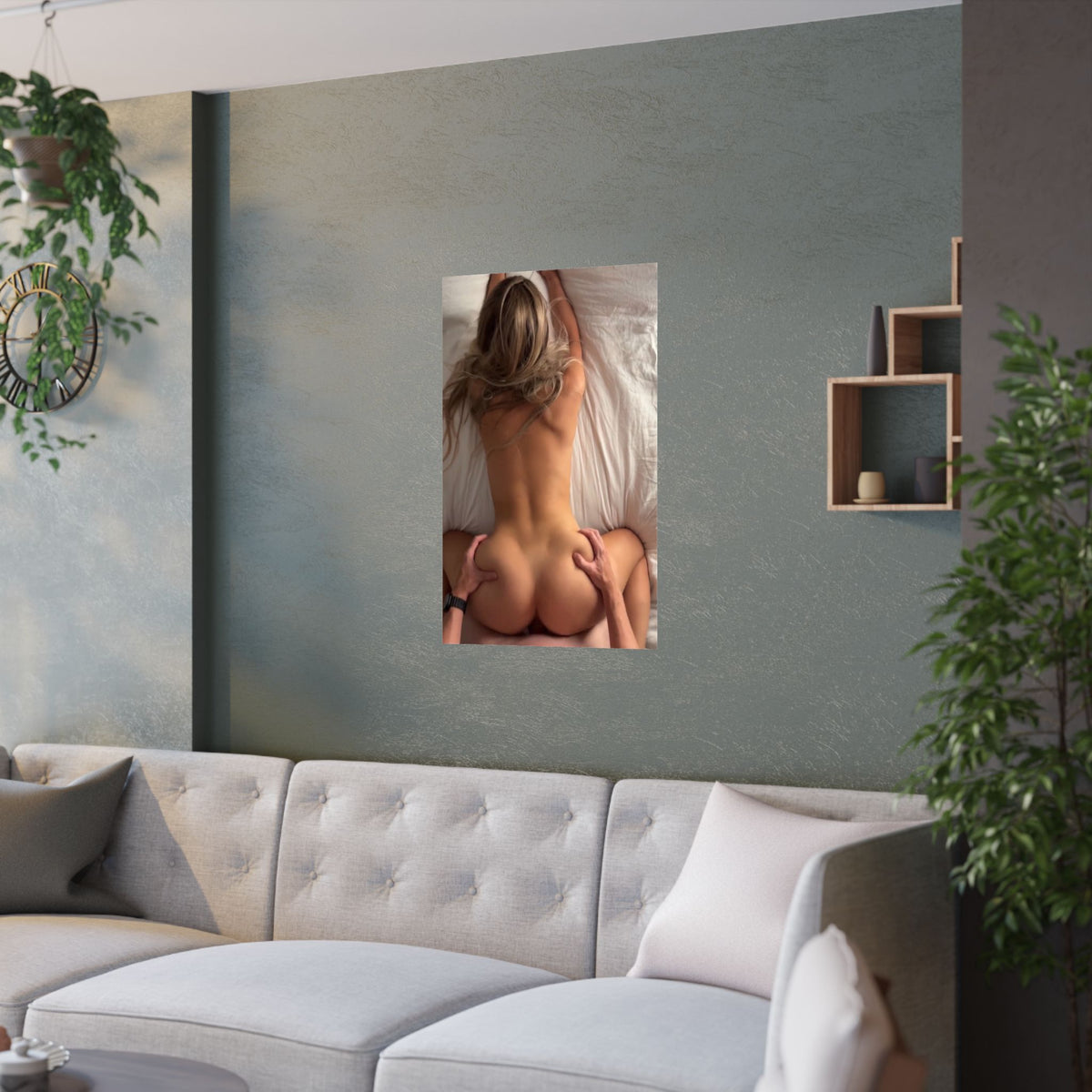 Satin Posters (210gsm) Amazing Ass Doggystyle POV