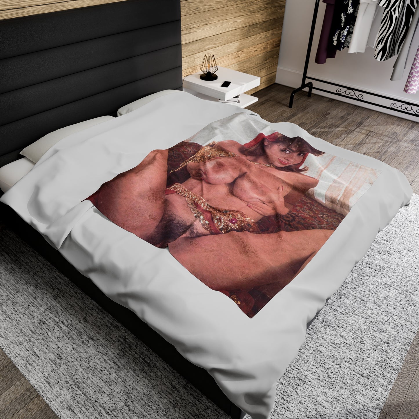 Velveteen Plush Blanket Christy Canyon