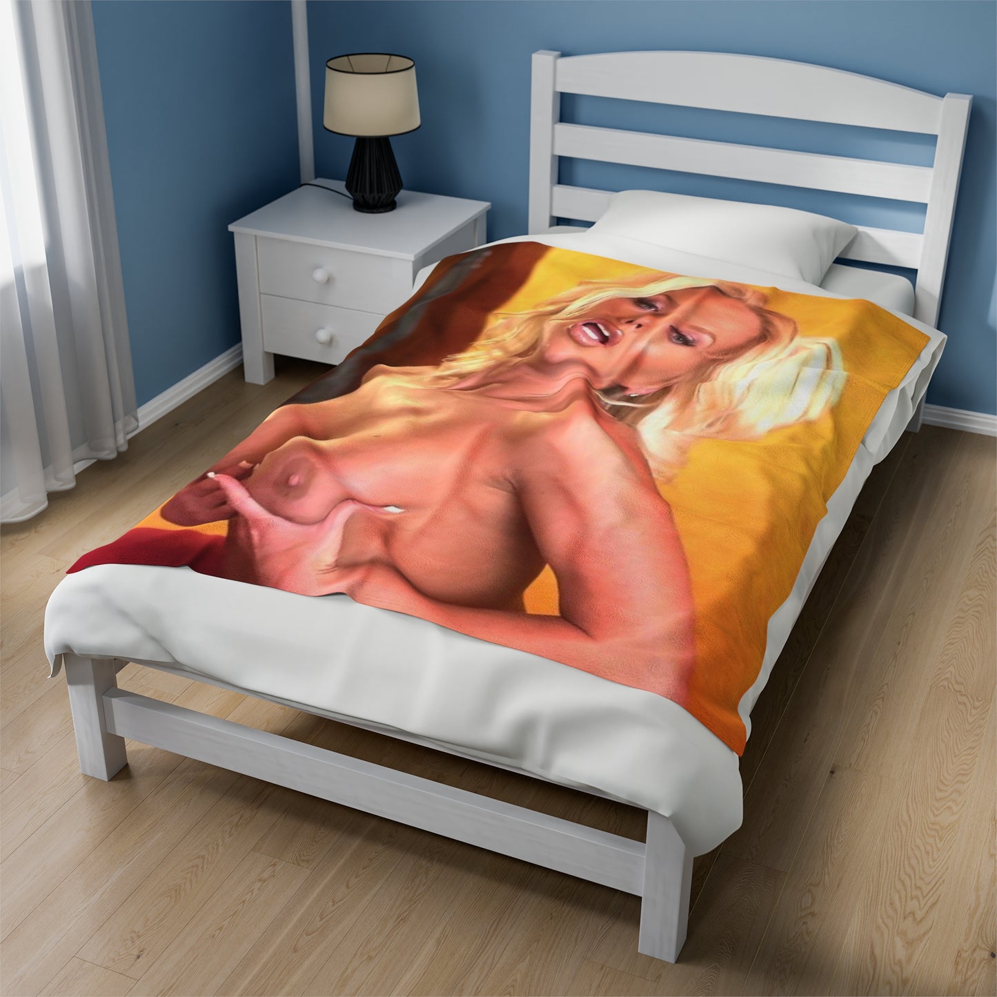 Velveteen Plush Blanket Pornstar Chloe Jones Nude