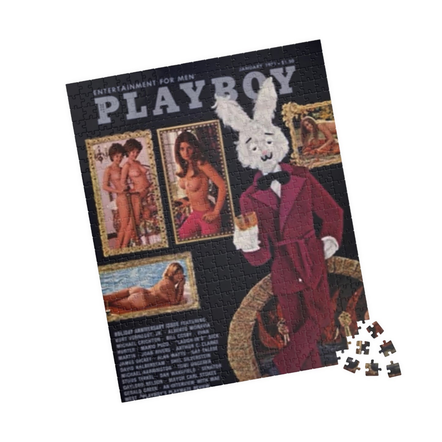 Puzzle (110, 252, 500, 1014-piece) Playboy Cover January 1971