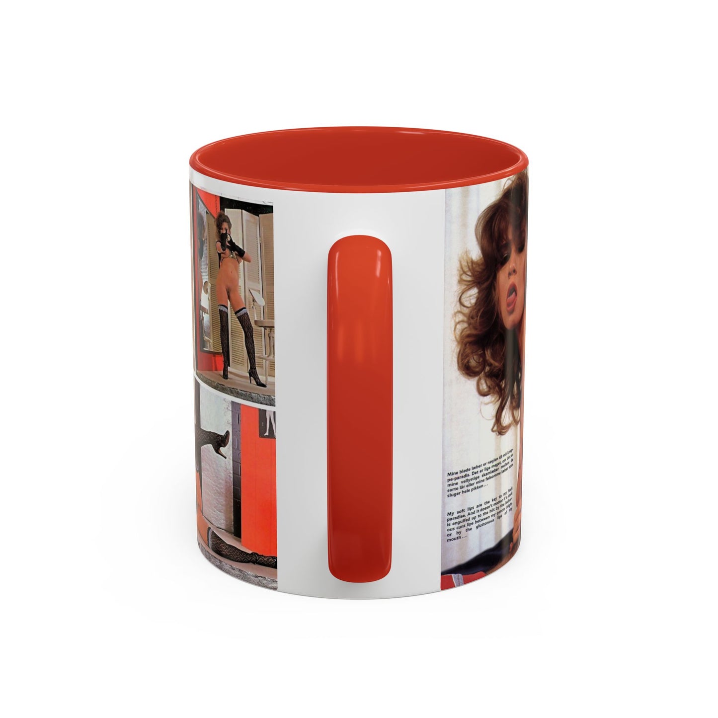 Accent Coffee Mug (11, 15oz) Traci Lords Nude