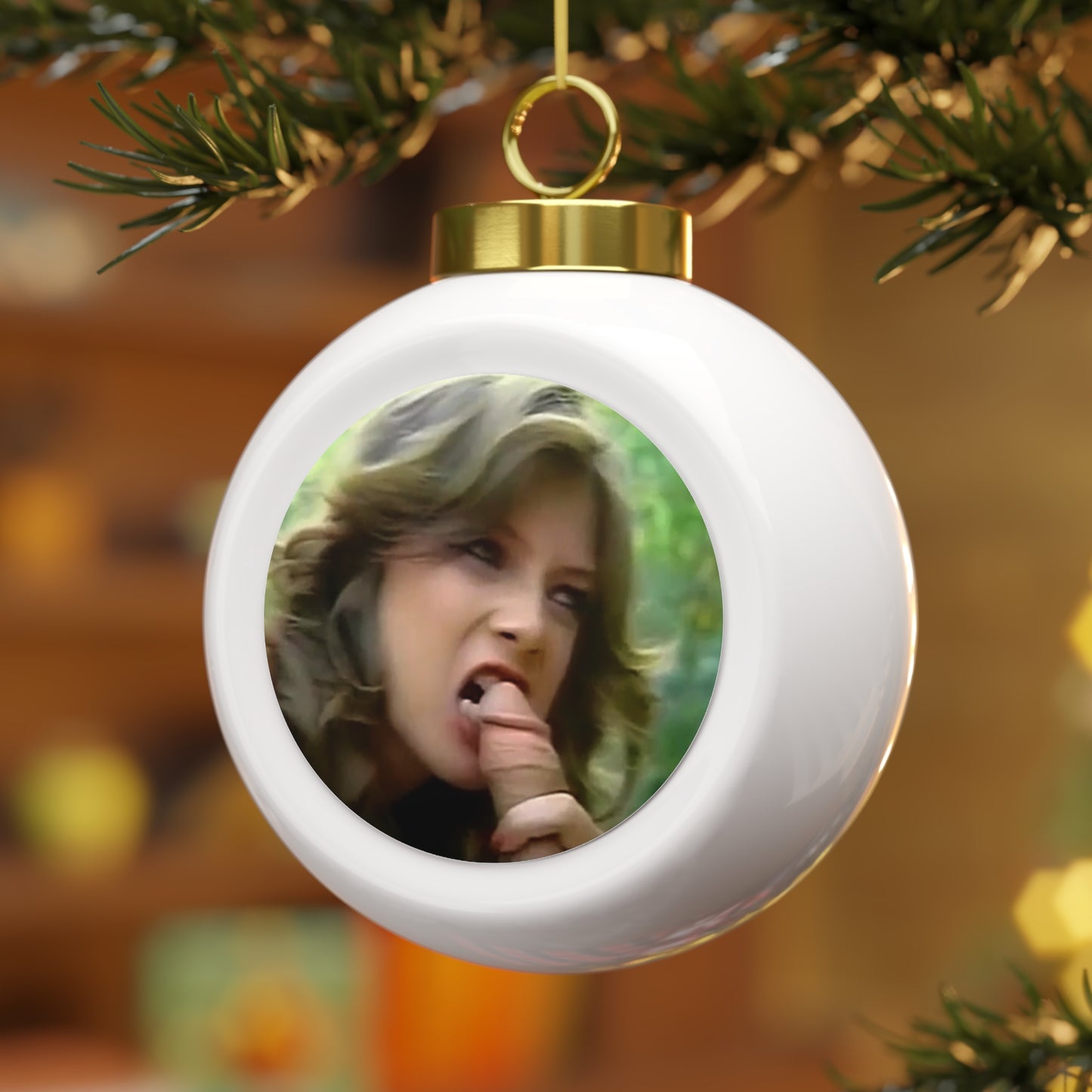 Christmas Ball Ornament Traci Lords Nude