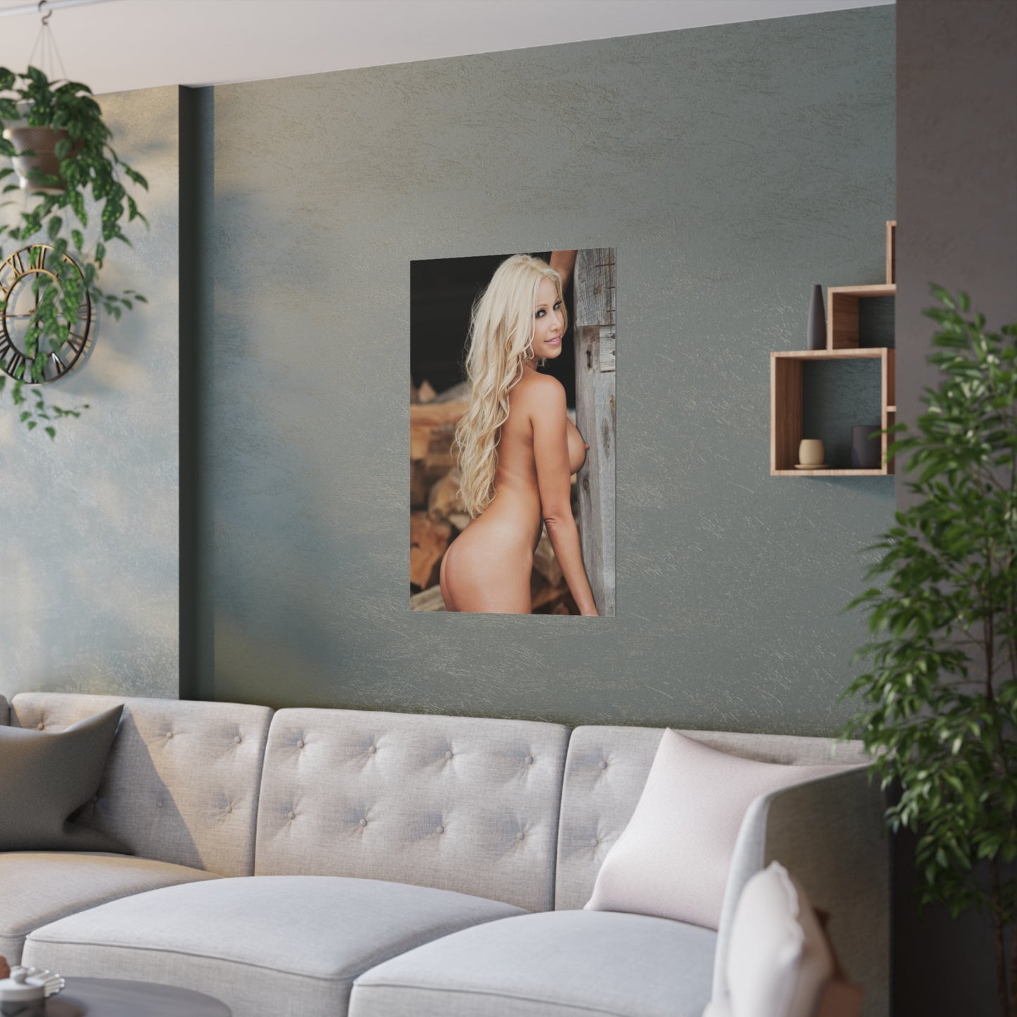 Satin Posters (210gsm) Penthouse Pet April 2012 Gina Lynn