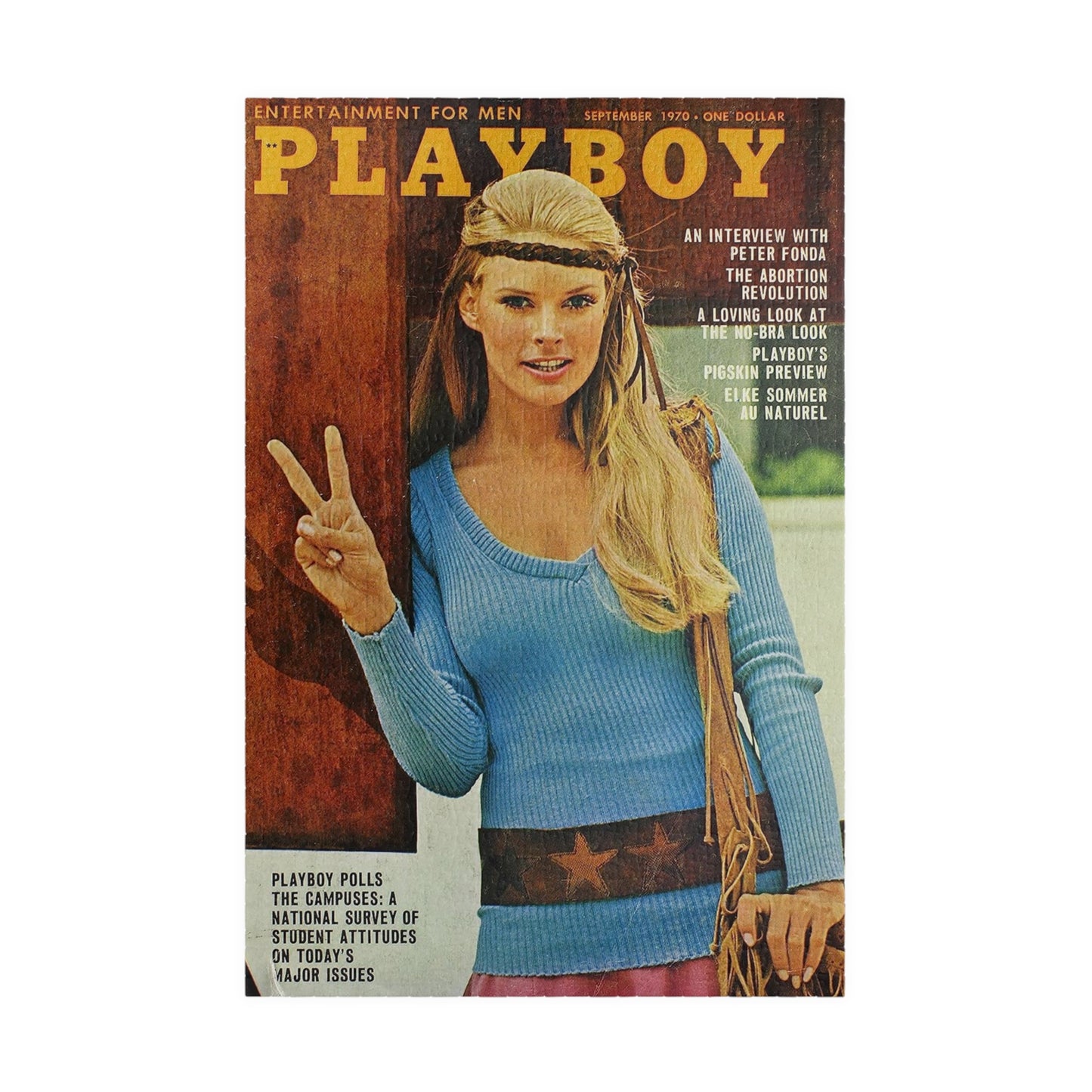 Puzzle (110, 252, 500, 1014-piece) Playboy Cover September 1970