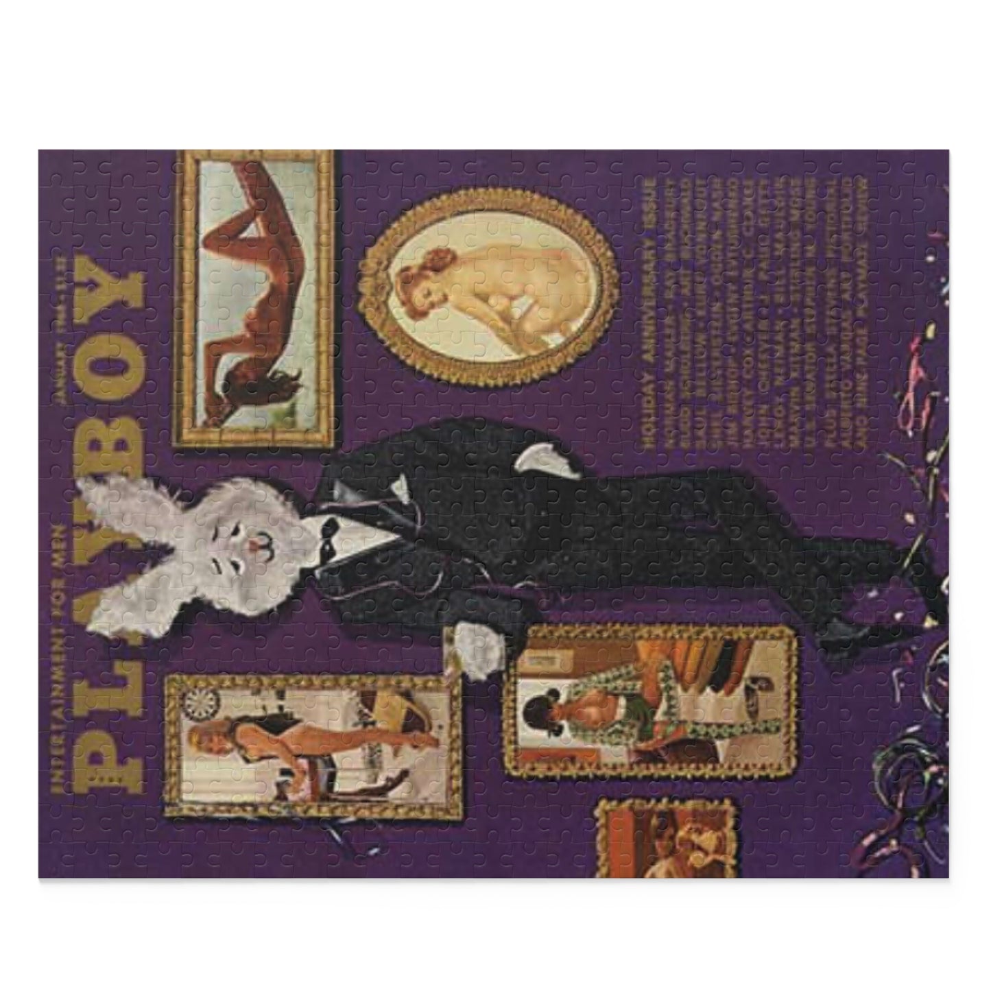 Puzzle (120, 252, 500-Piece) Playboy Cover January 1968