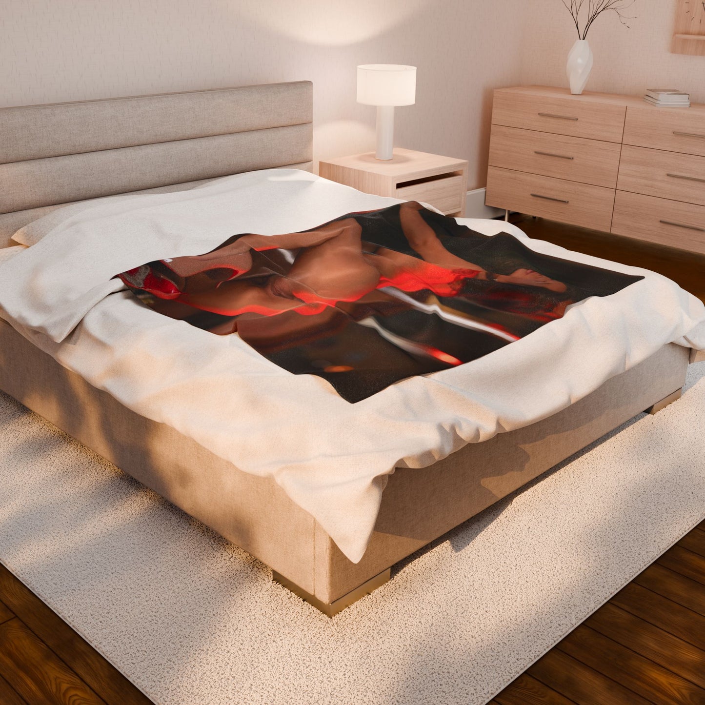 Velveteen Plush Blanket Asa Akira