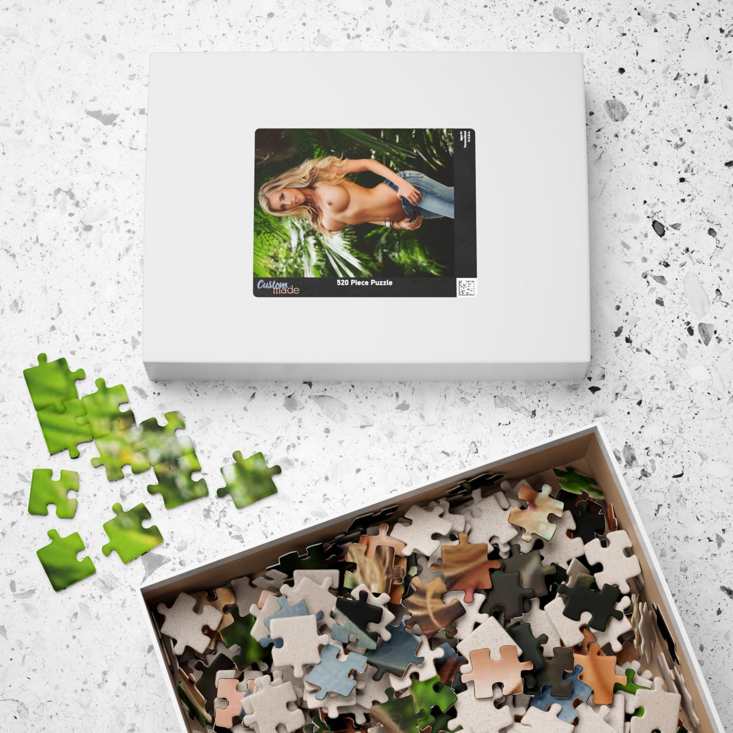 Puzzle (110, 252, 520, 1014-piece) Adult Star Samantha Saint Nude