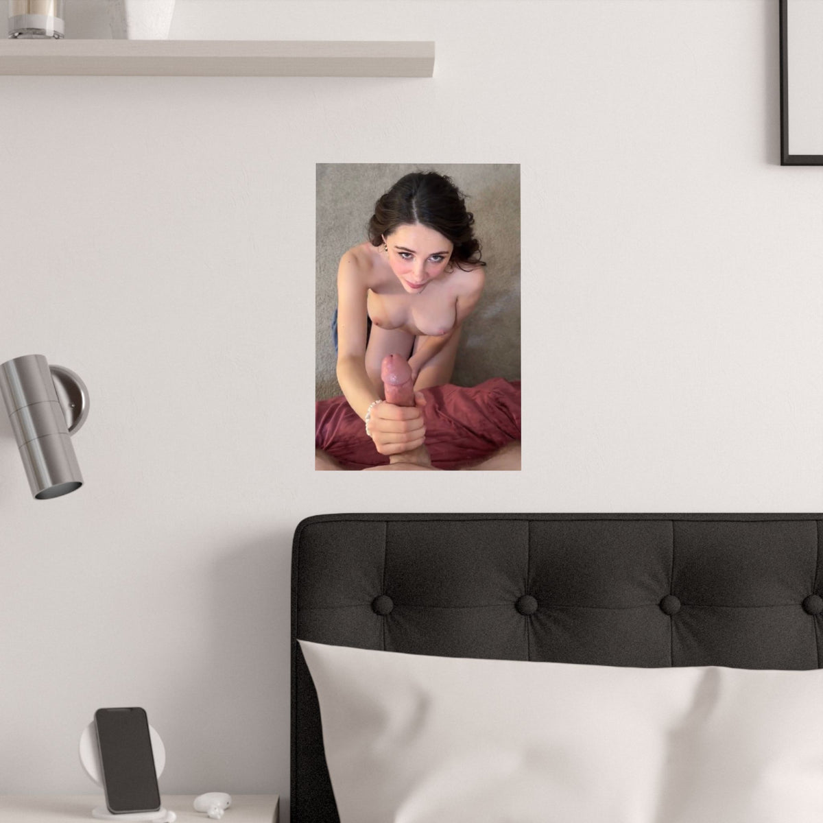 Satin Posters (210gsm) Teen Eager for Cum