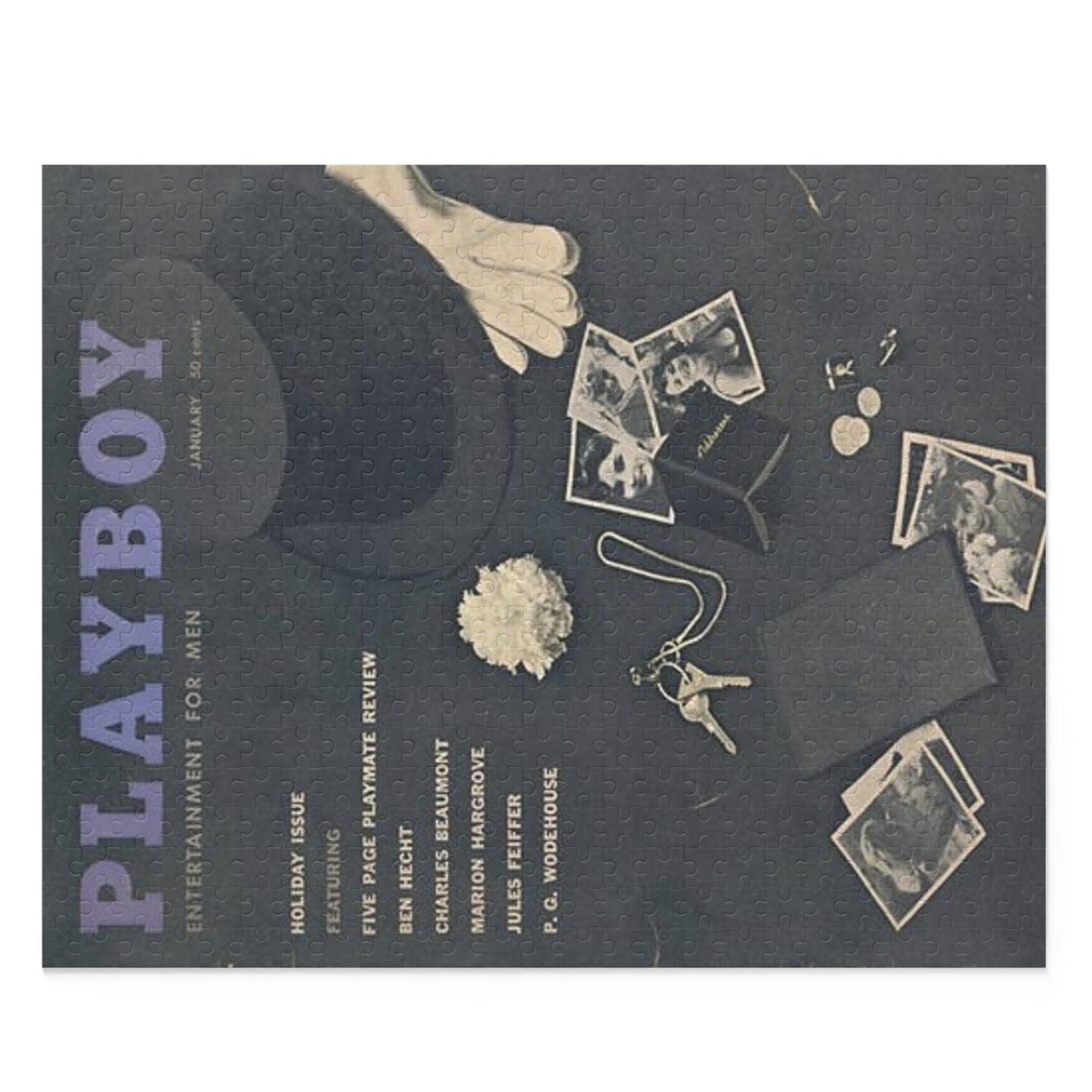 Puzzle (120, 252, 500-Piece) Playboy Cover January 1959