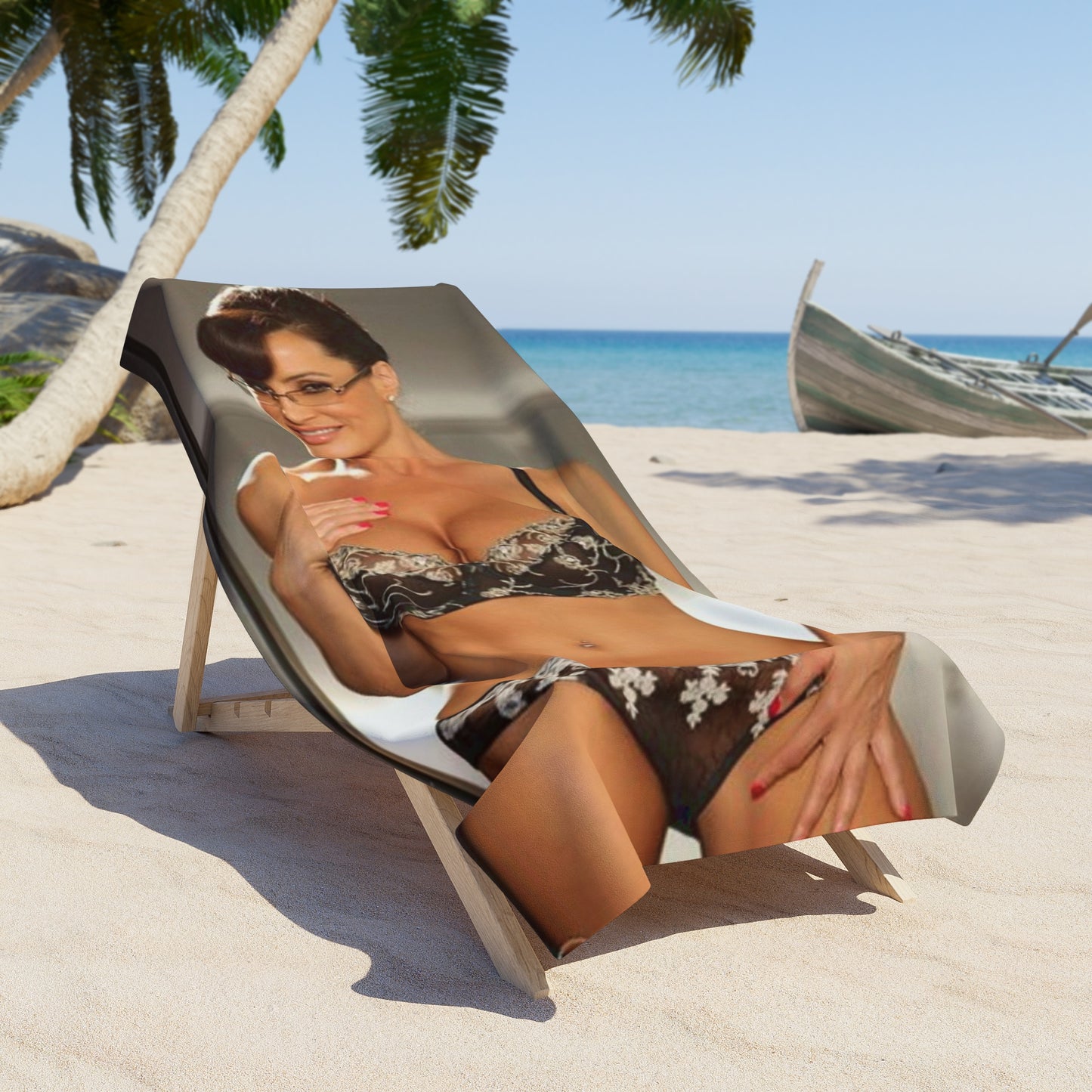 Beach Towel Lisa Ann Lingerie