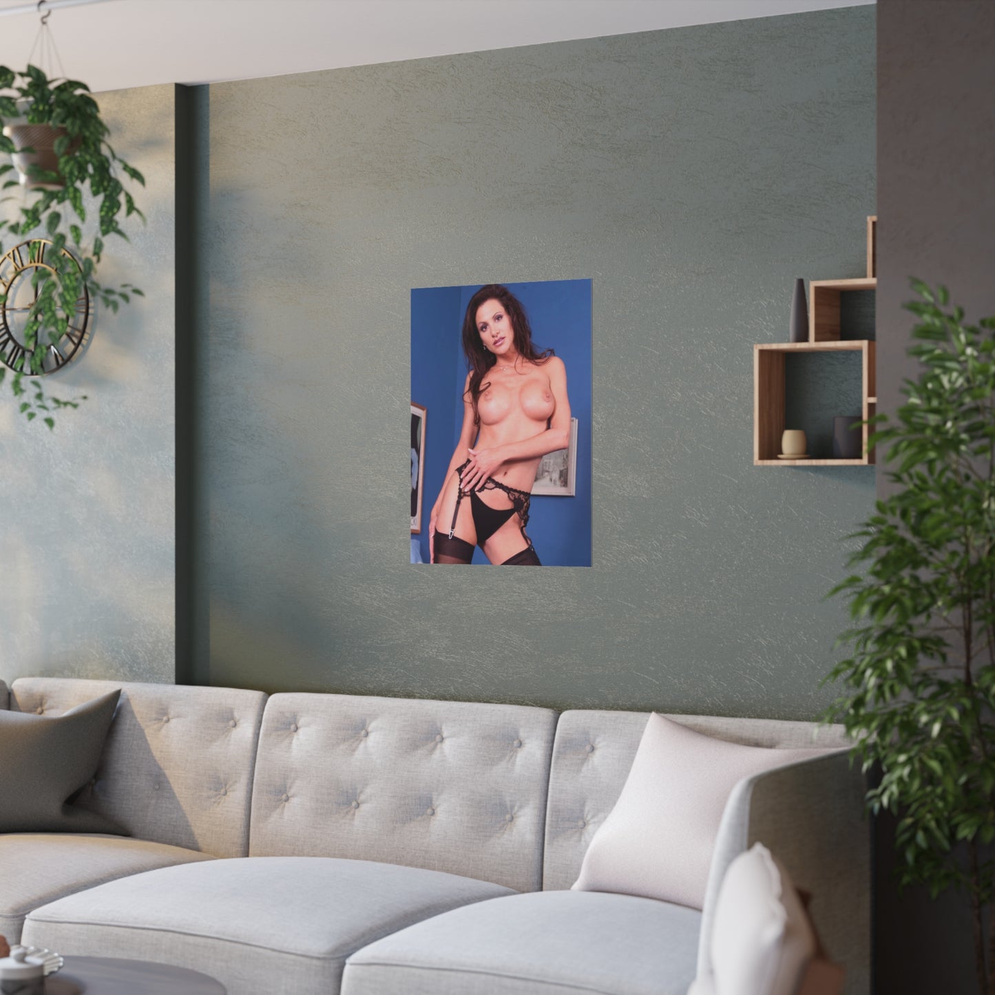 Satin Posters (210gsm) Sydnee Steele Nude