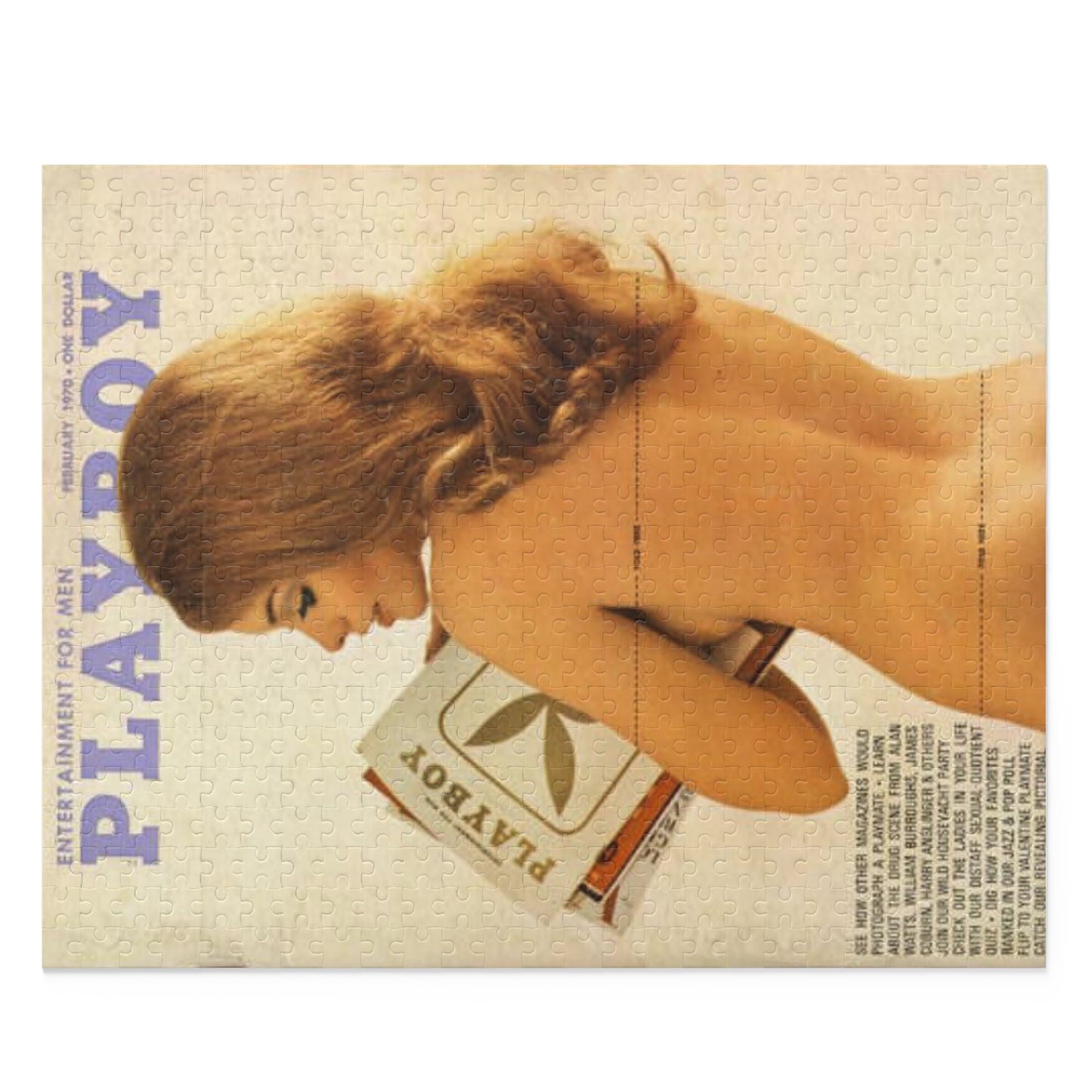 Puzzle (120, 252, 500-Piece) Playboy Cover February 1970