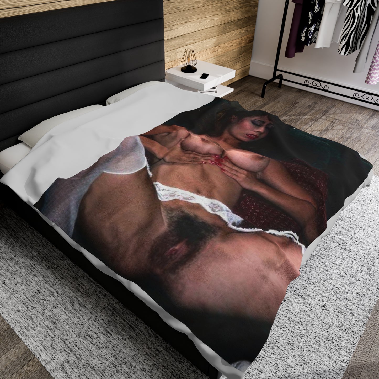 Velveteen Plush Blanket Christy Canyon