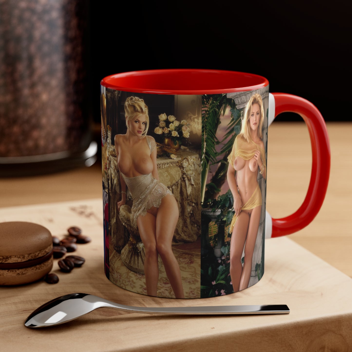 Accent Coffee Mug, 11oz Playboy Playmates 1996 January - April