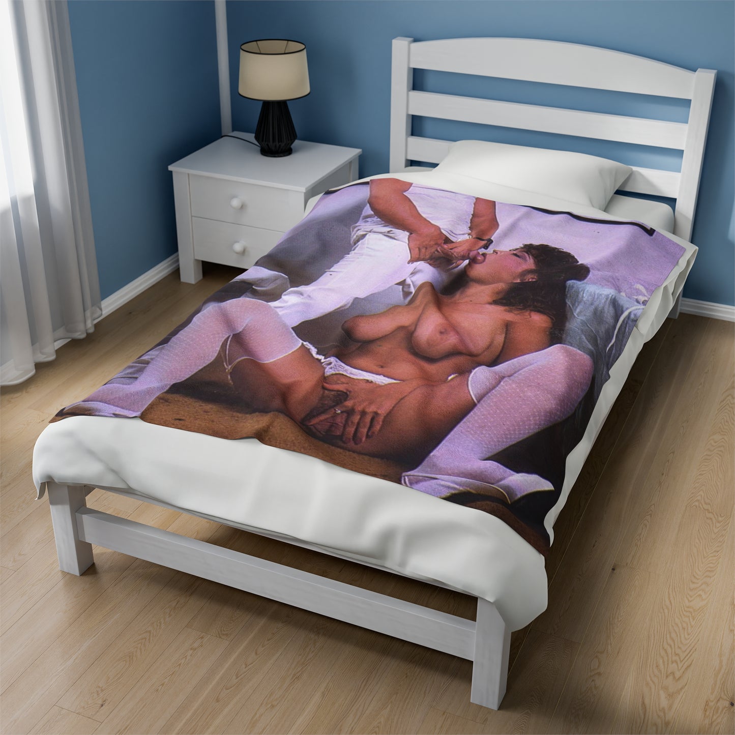 Velveteen Plush Blanket Christy Canyon