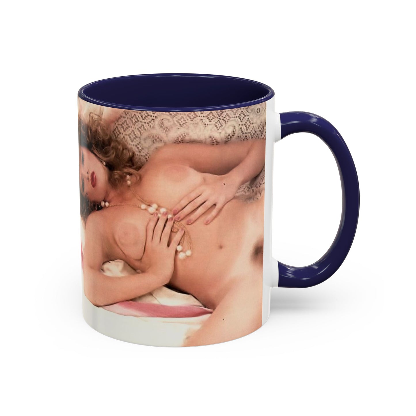 Accent Coffee Mug (11, 15oz) Traci Lords Nude