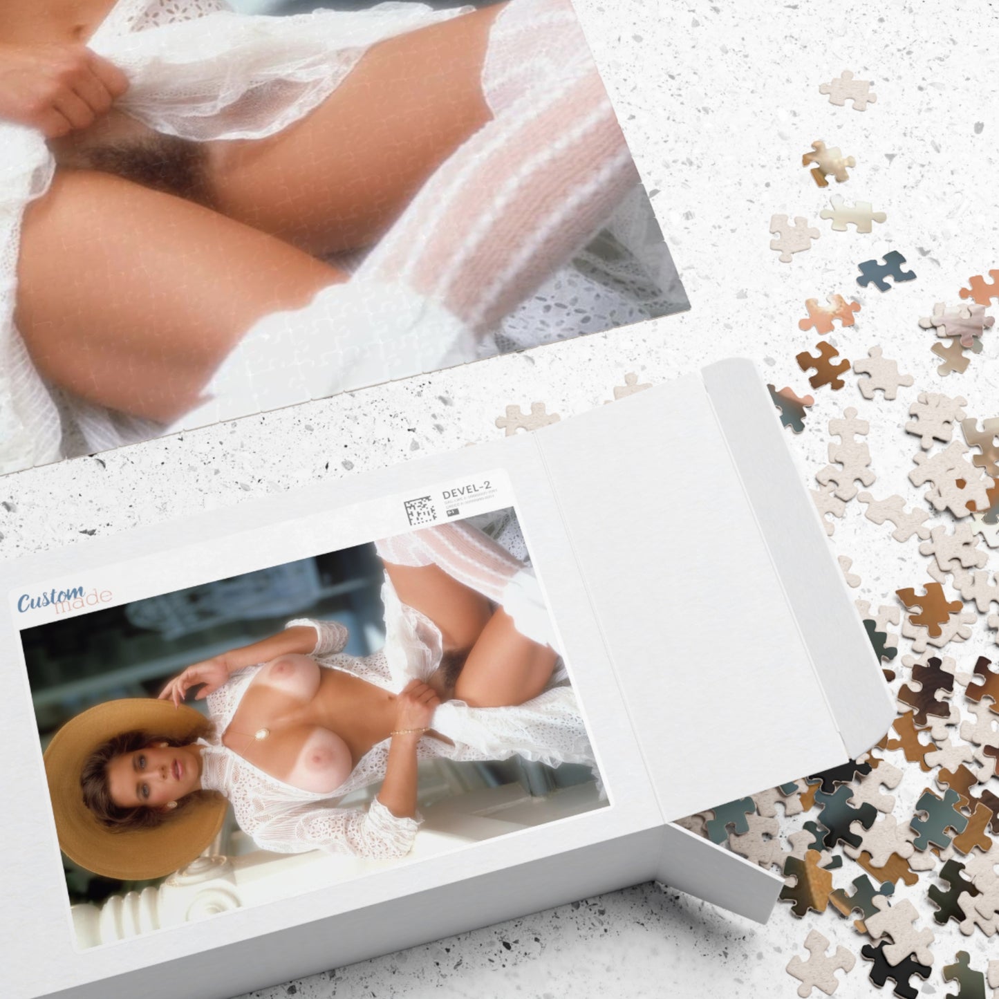 Puzzle (110, 252, 500, 1014-piece) Playboy Playmate May 1984 Patty Duffek