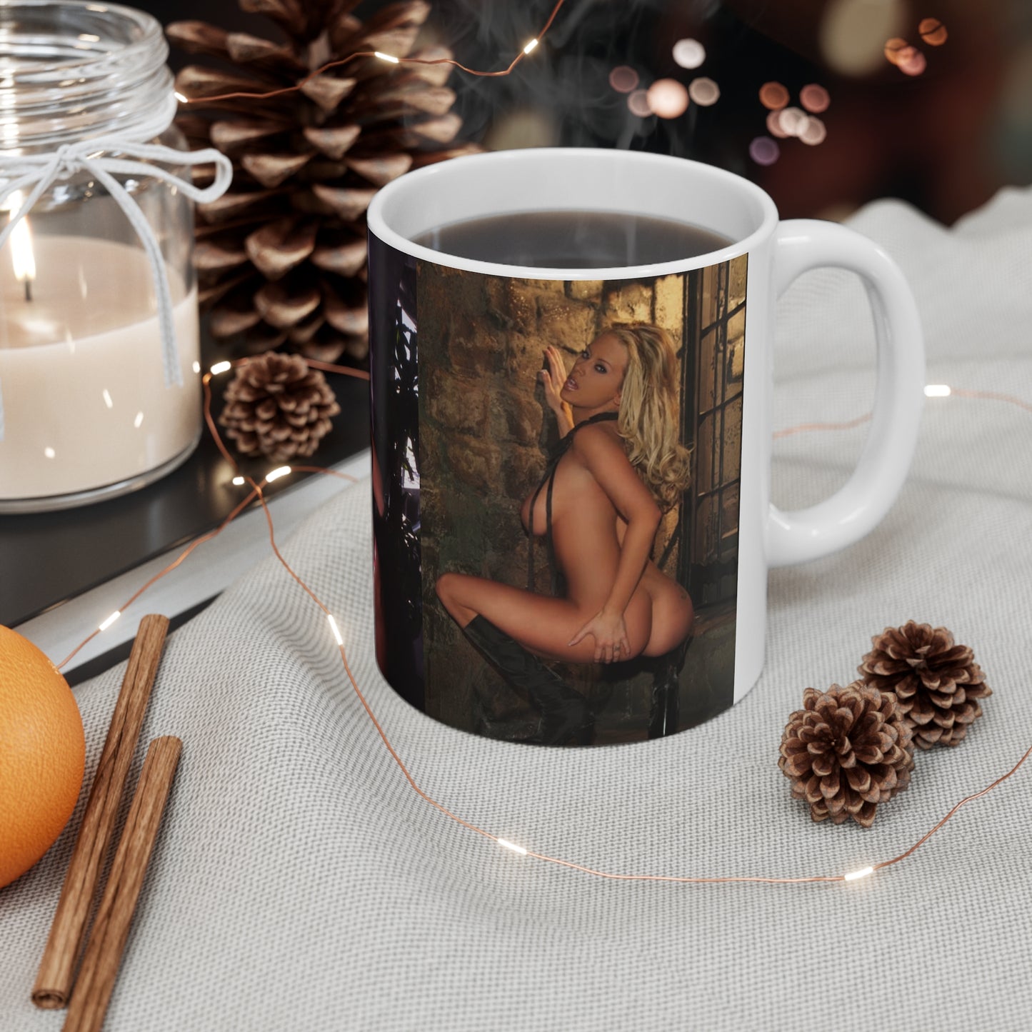 Ceramic Mug 11oz Pornstar Jenna Jameson Nude