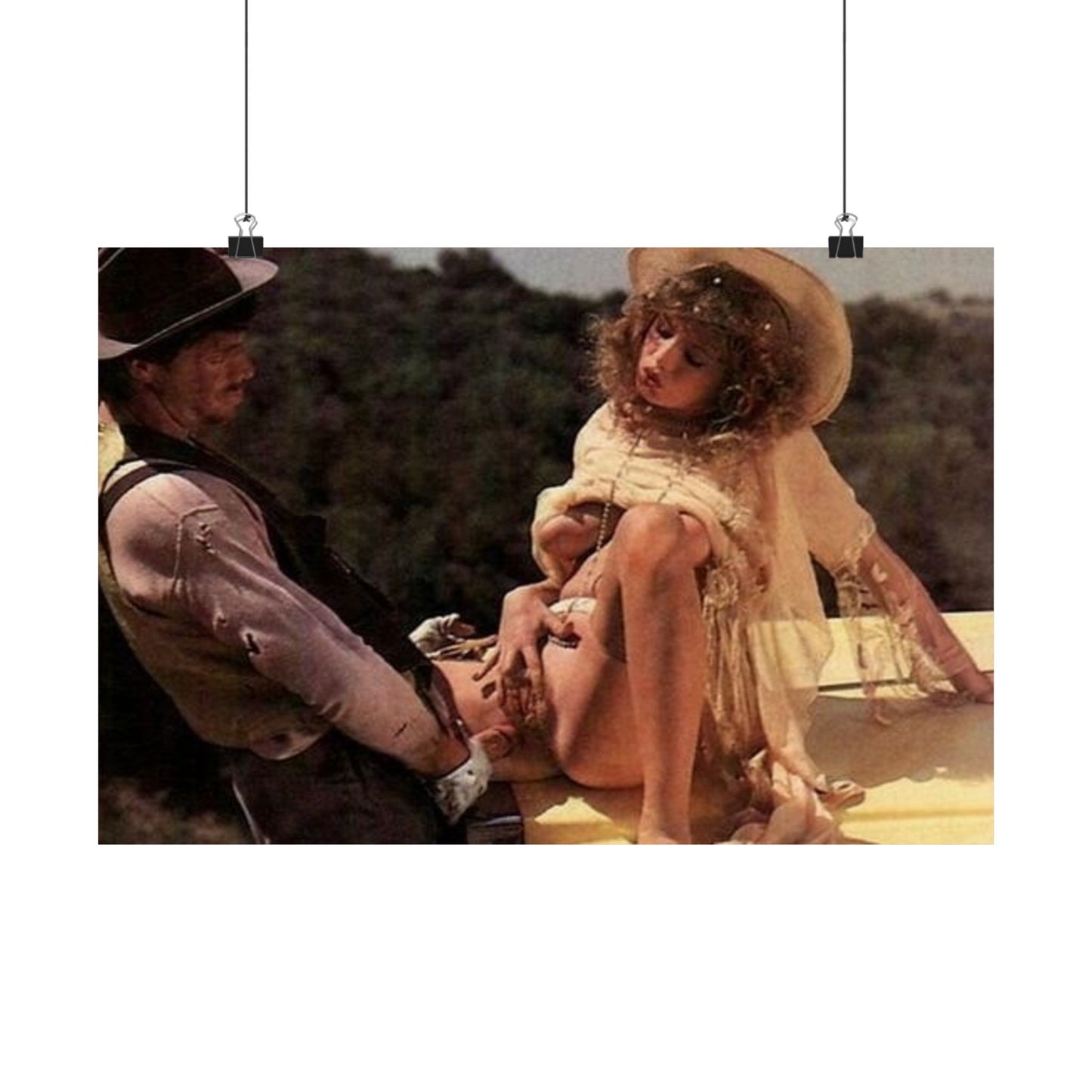 Satin Posters (210gsm) Traci Lords Nude Retro Pornstar Sex