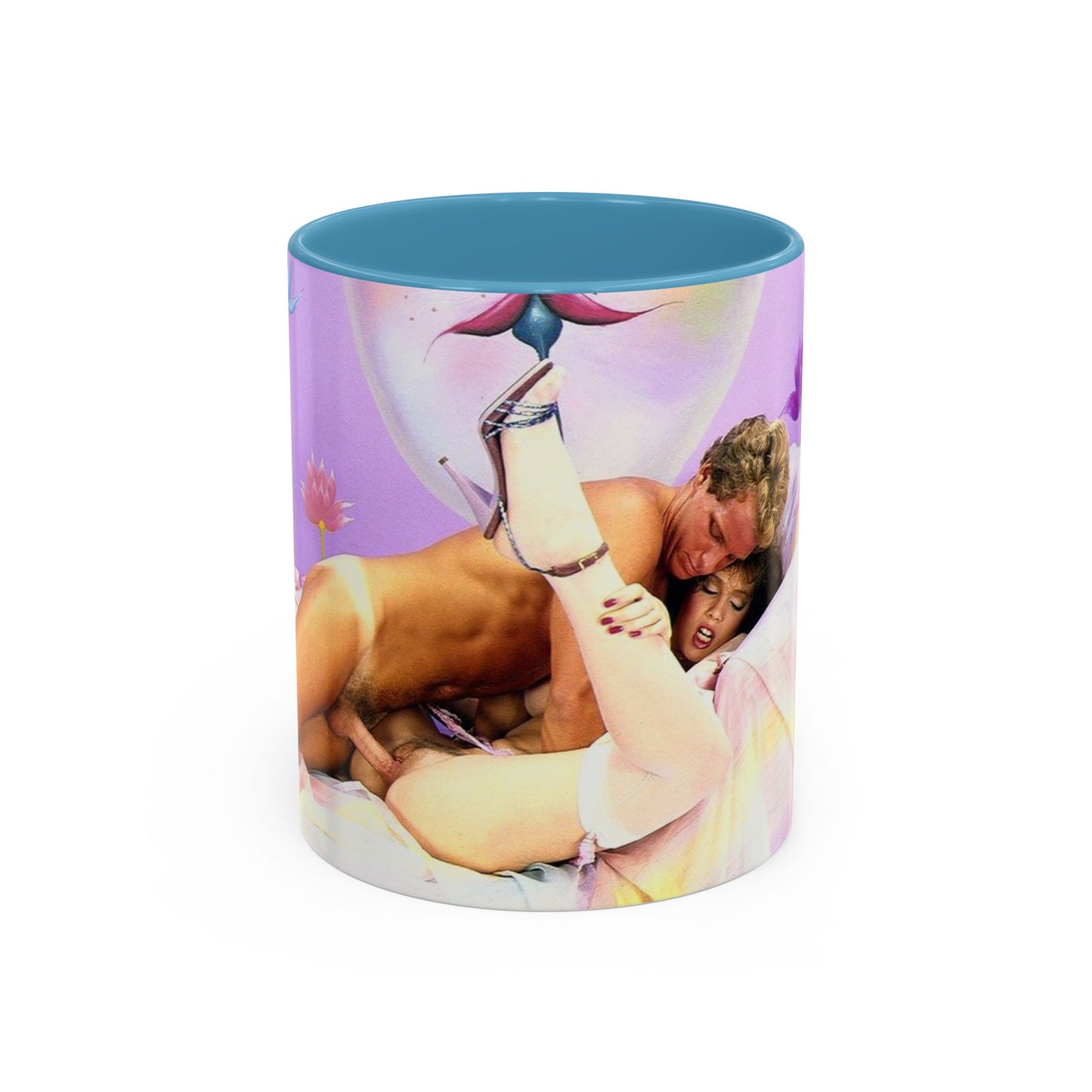 Accent Coffee Mug (11, 15oz) Traci Lords Nude Naked Retro