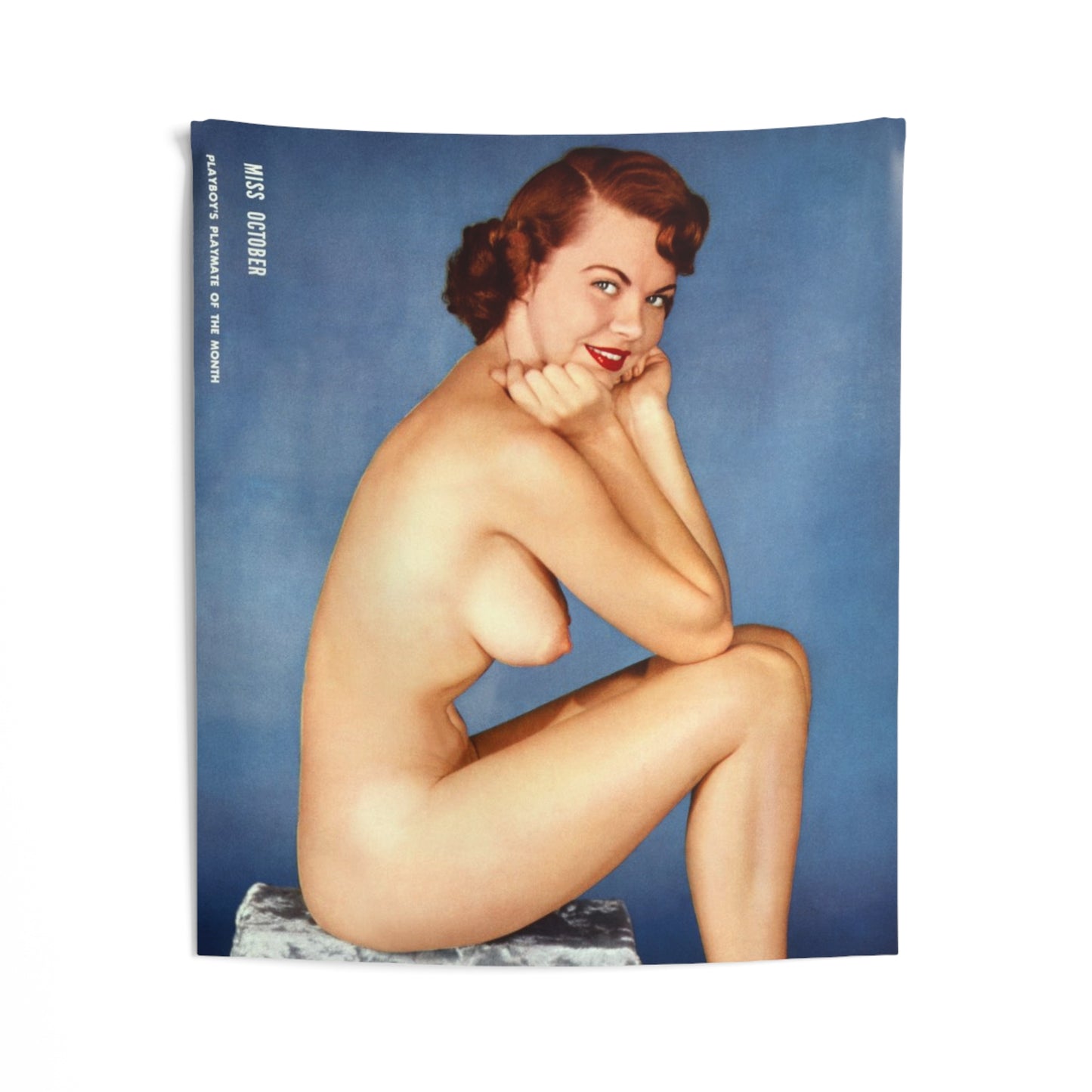 Indoor Wall Tapestries Playboy Playmate October 1954 Madeline Castle