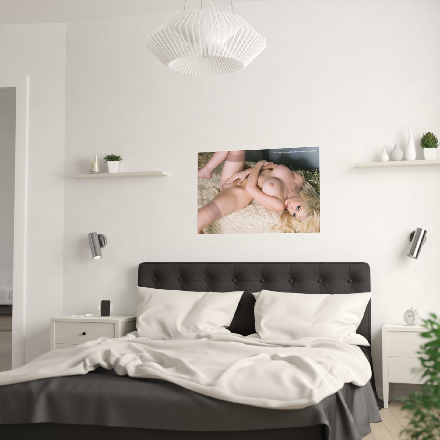 Satin Posters (210gsm) Penthouse Pet June 2009 Kagney Linn Karter
