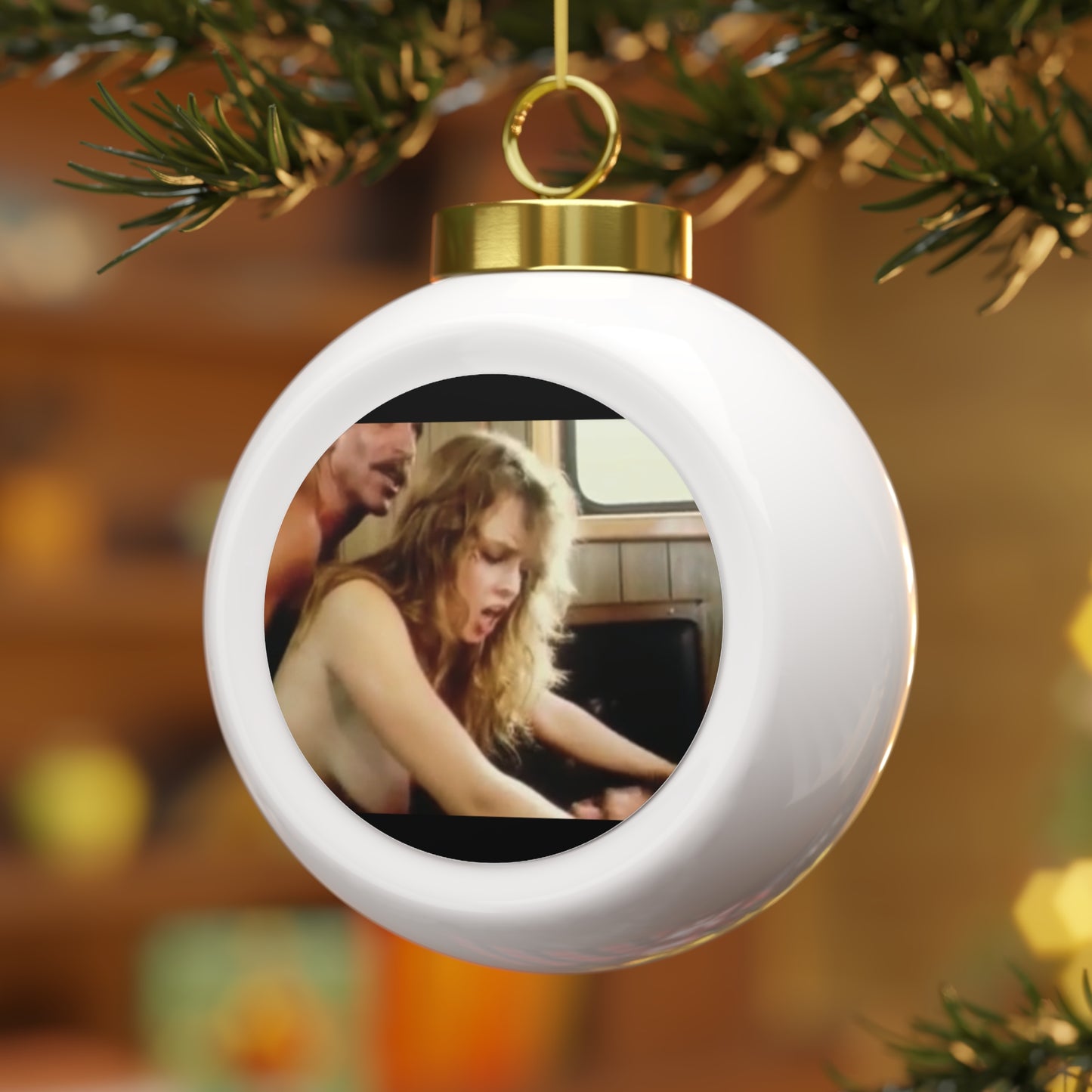 Christmas Ball Ornament Traci Lords Nude