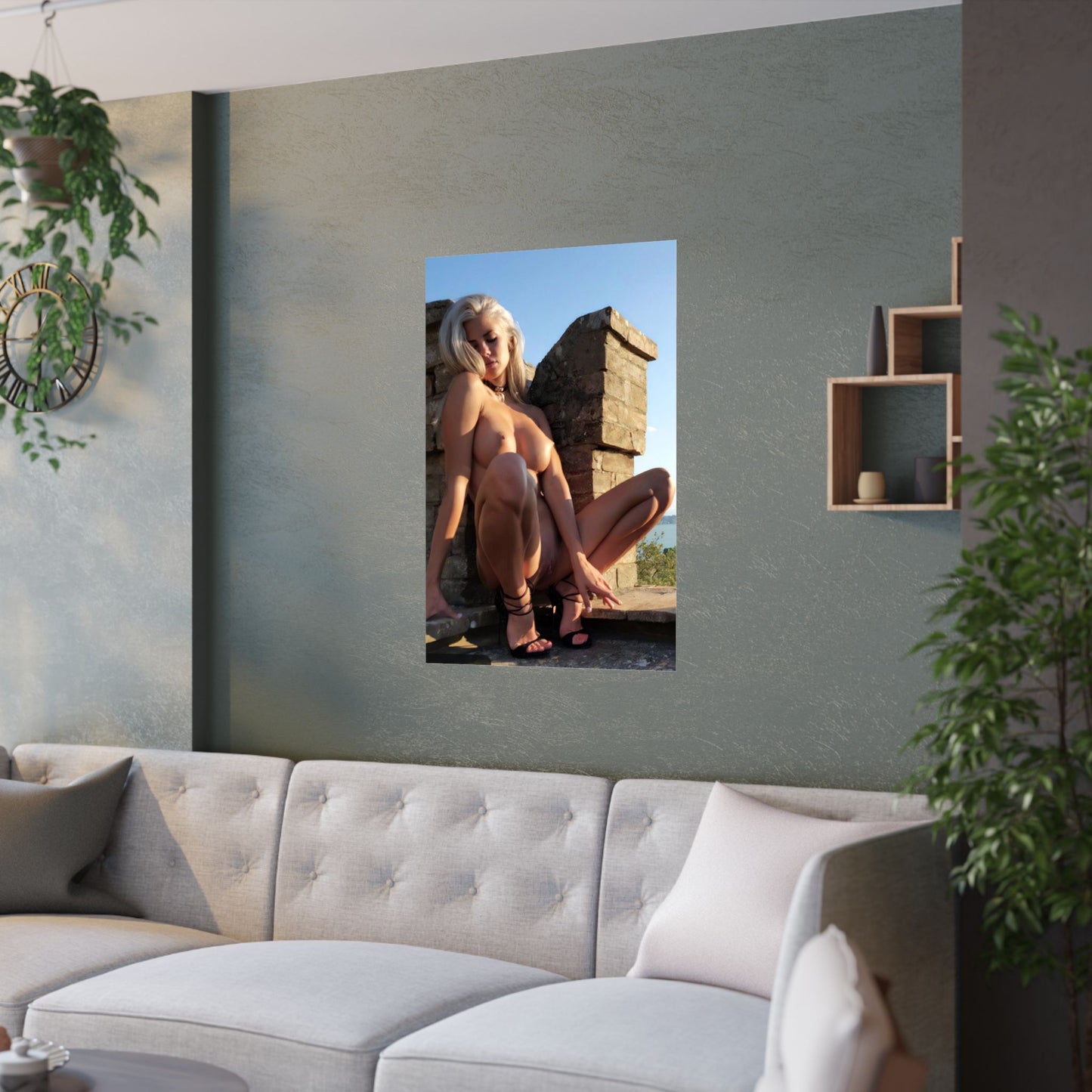 Satin Posters (210gsm) Nata Lee Nude