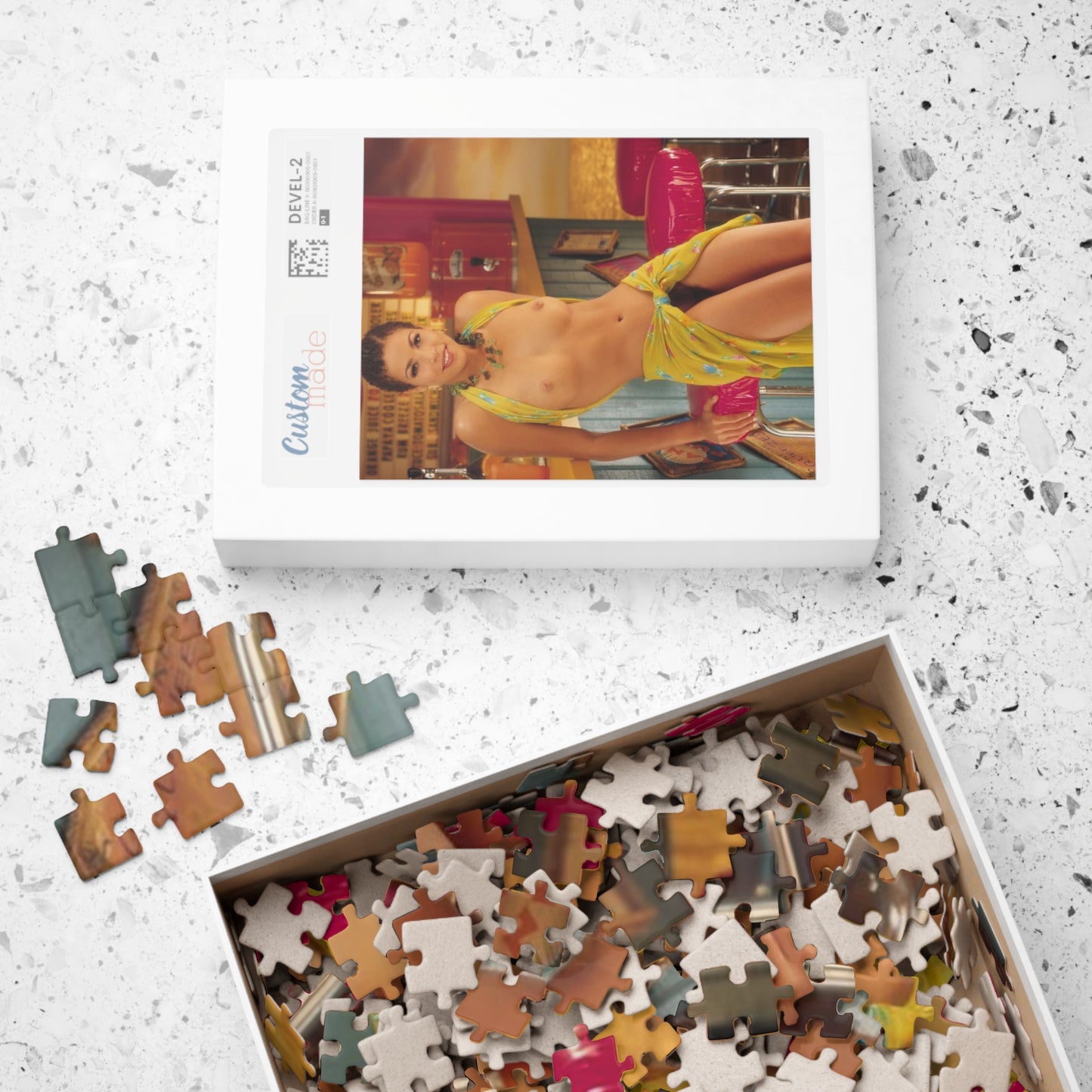 Puzzle (110, 252, 500, 1014-piece) Playboy Playmate July 1997 Daphnee Duplaix