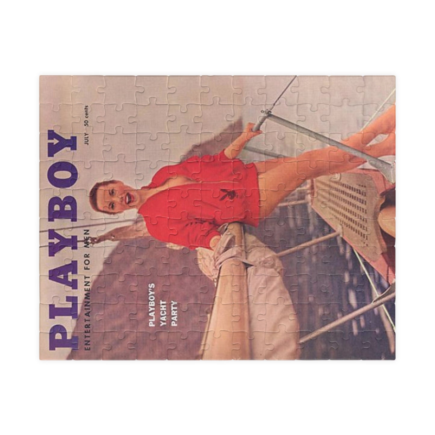 Puzzle (110, 252, 500, 1014-piece) Playboy Cover July 1957