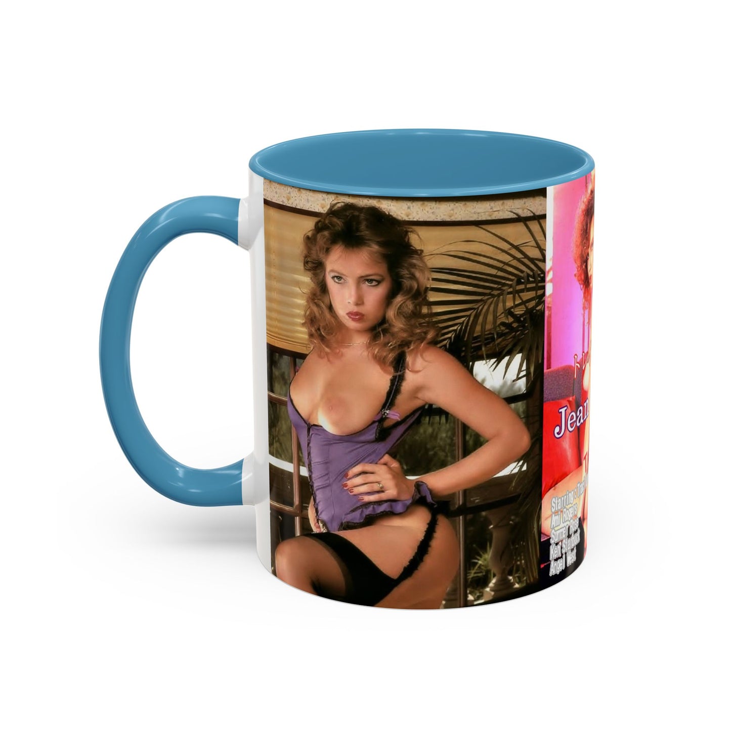 Accent Coffee Mug (11, 15oz) Traci Lords Nude