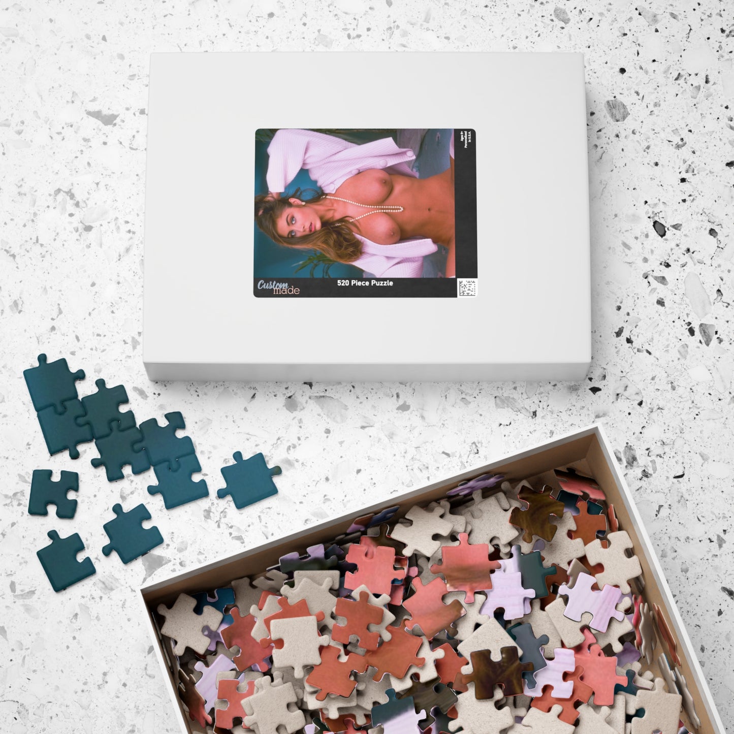 Puzzle (110, 252, 520, 1014-piece) Retro Adult Star Chasey Lain Nude
