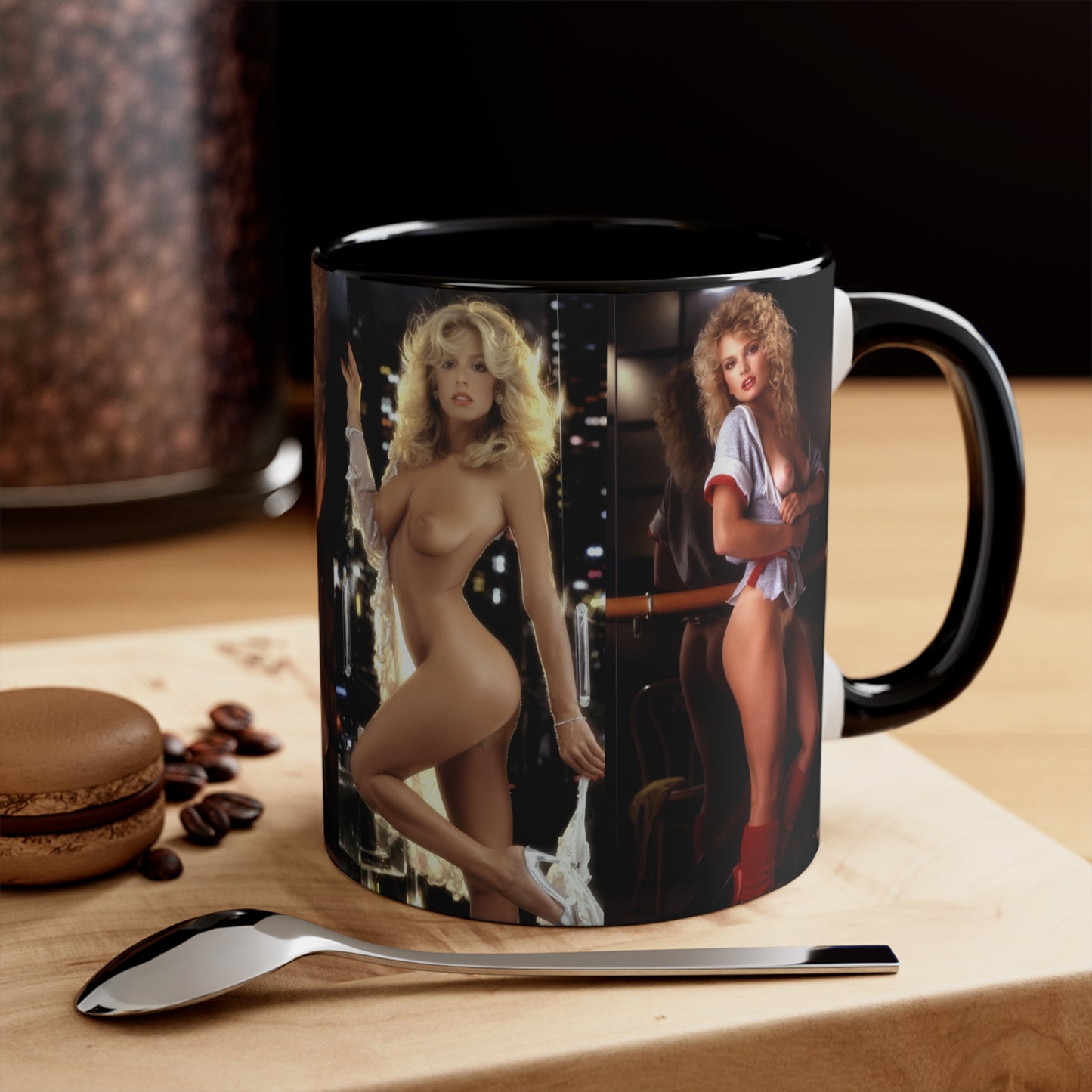 Accent Coffee Mug, 11oz Playboy Playmates 1984 January - April