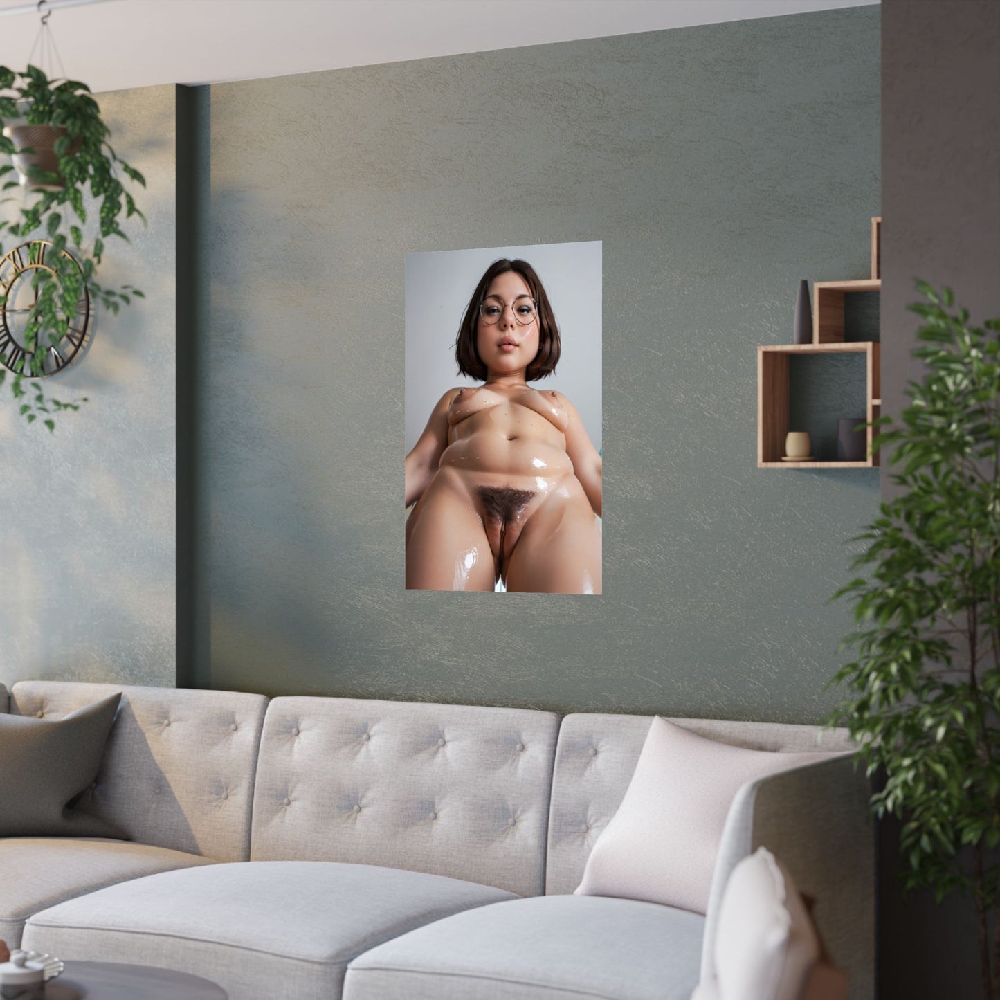 Satin Posters (210gsm) Meg Griffin Nude