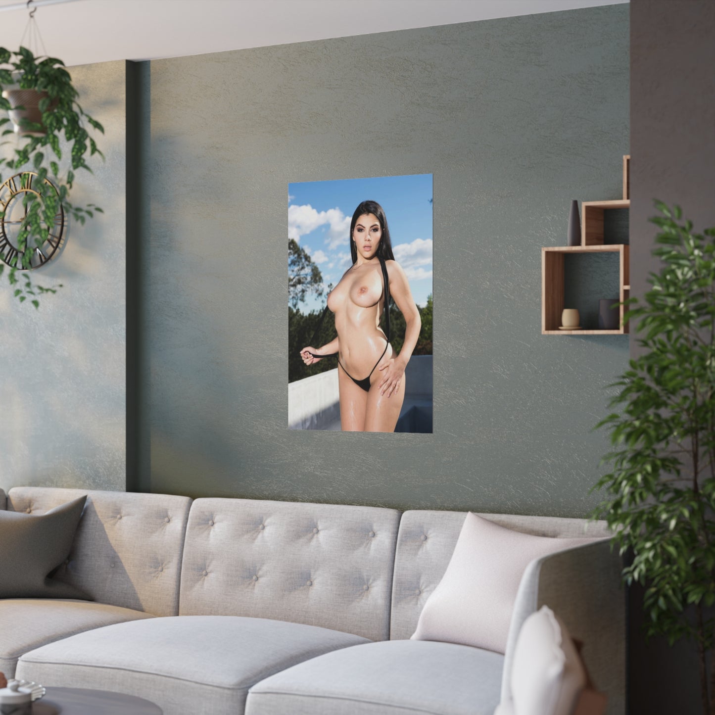 Satin Posters (210gsm) Pornstar Valentina Nappi Nude