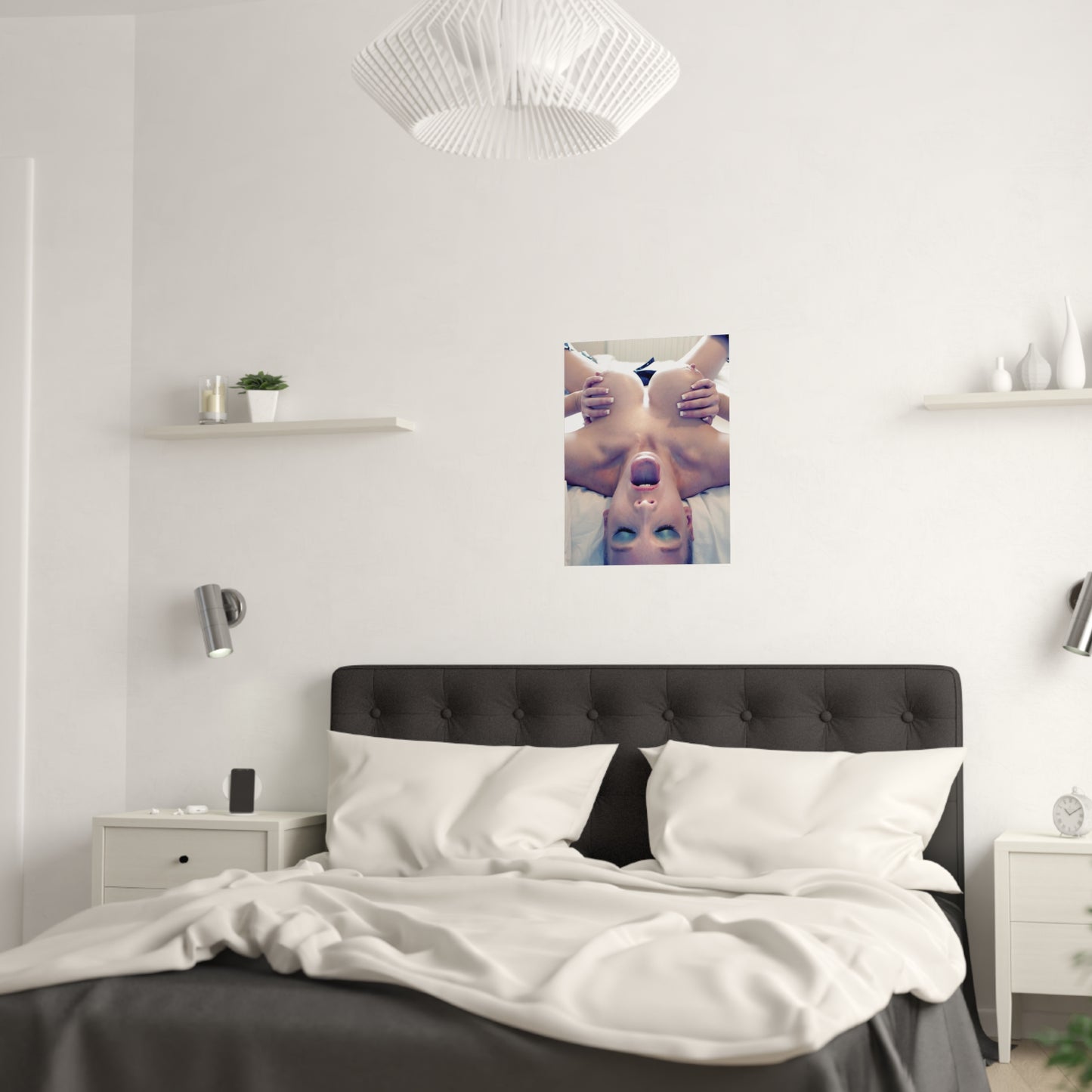 Satin Posters (210gsm) Target Practice Nude