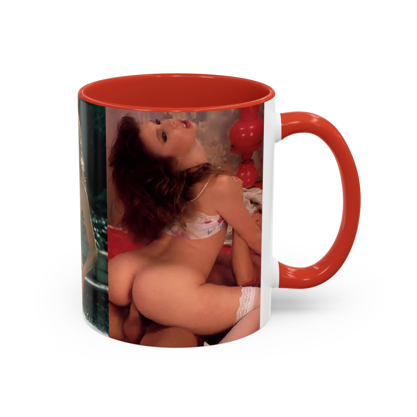 Accent Coffee Mug (11, 15oz) Traci Lords Nude Naked Retro Fuck Sex