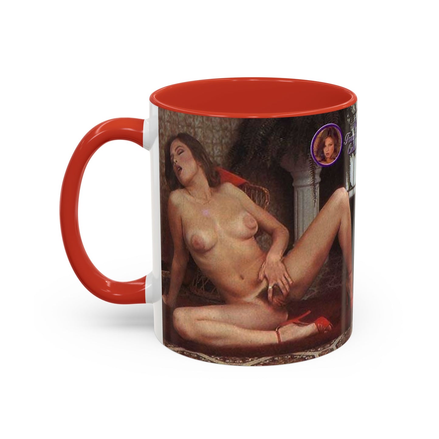 Accent Coffee Mug (11, 15oz) Traci Lords Nude