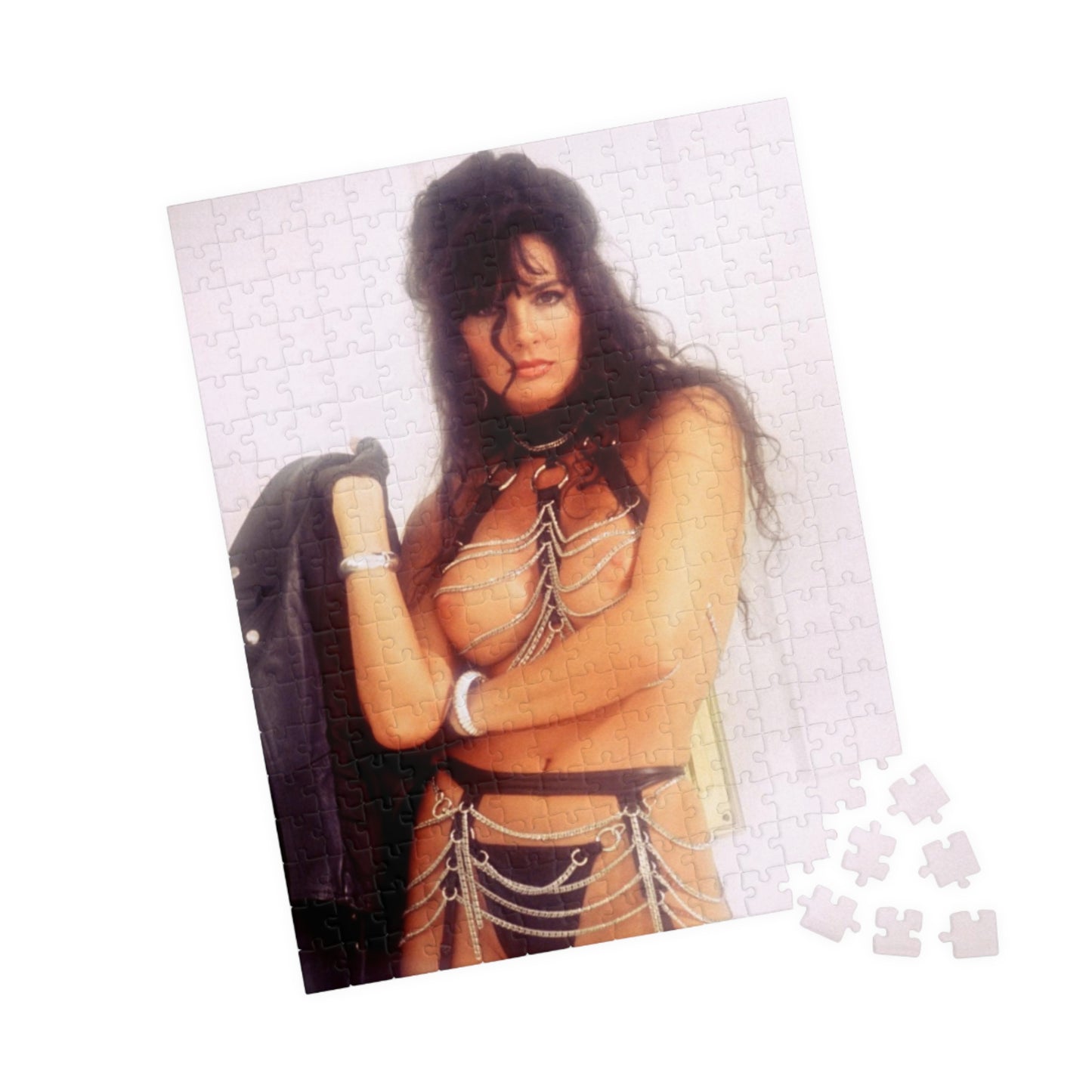 Puzzle (110, 252, 520, 1014-piece) Retro Adult Star Julie Strain