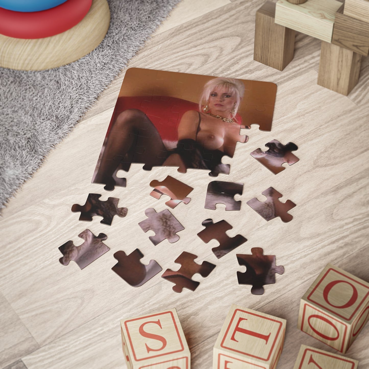 Puzzle, 30-Piece Porn Star Seka Nude
