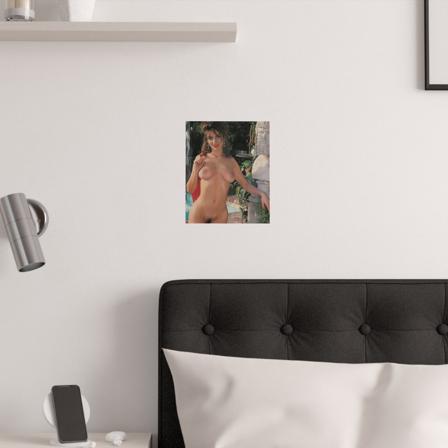 Satin Posters (210gsm) Retro Pornstar Nikki Dial