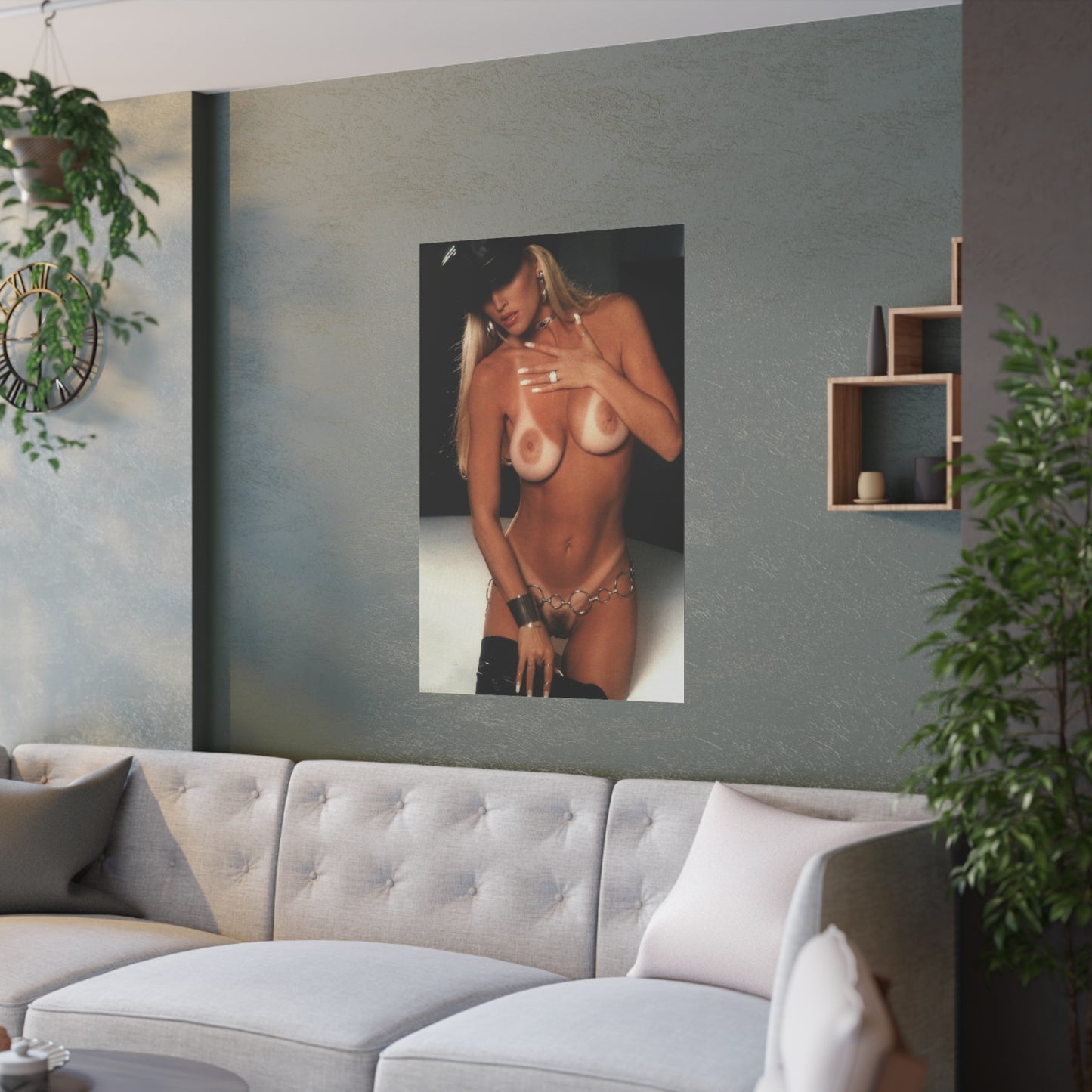 Satin Posters (210gsm) Pornstar Racquel Darrian Nude