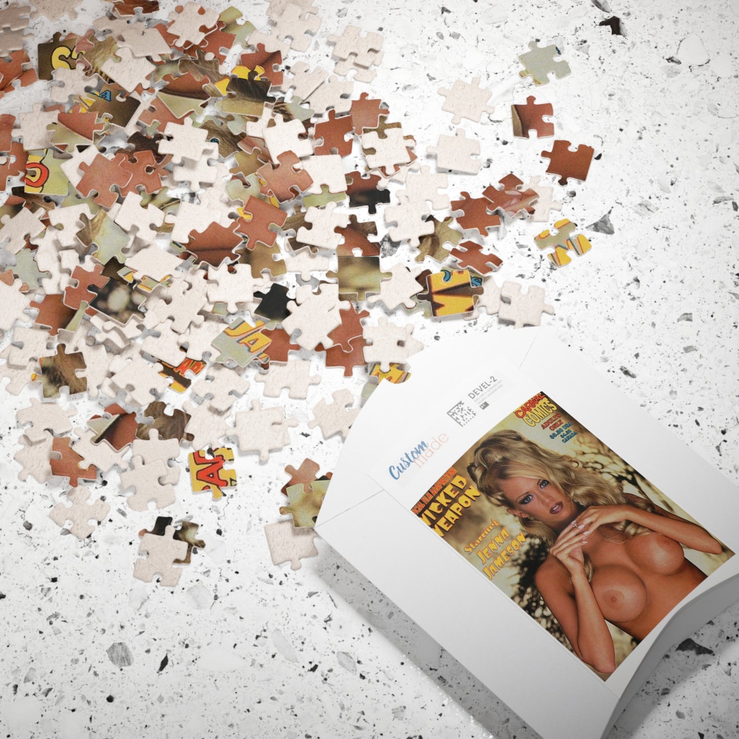 Puzzle (110, 252, 500, 1014-piece) Pornstar Jenna Jameson Nude