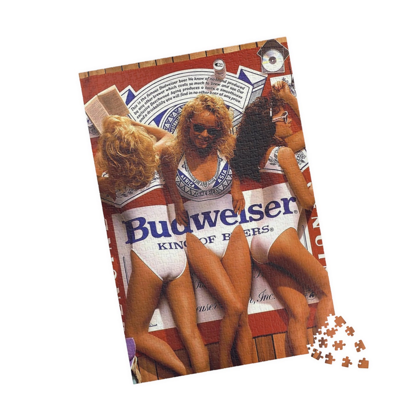 Puzzle (110, 252, 520, 1014-piece) 90s Budweiser Ad